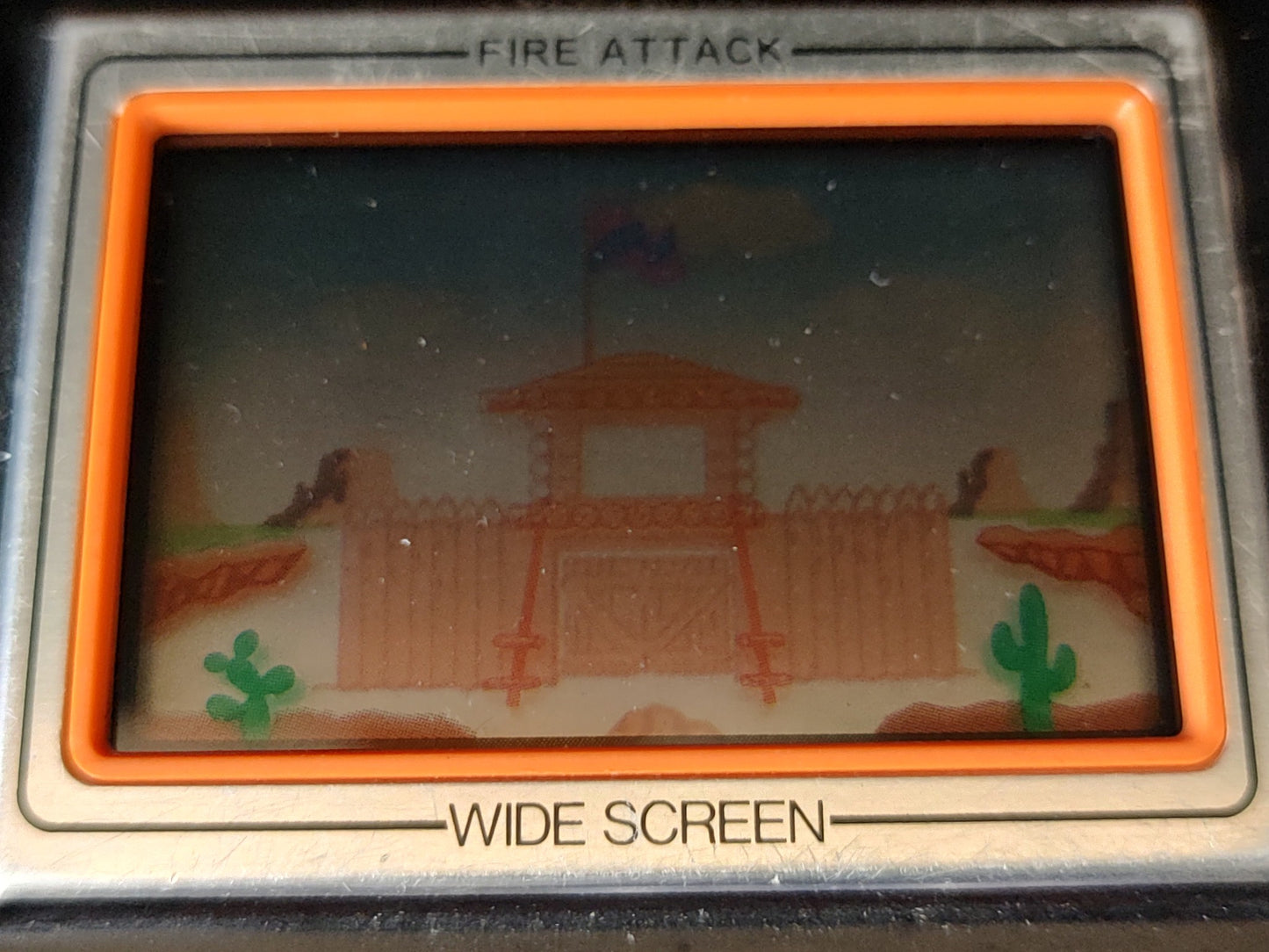 Vintage Nintendo Game & Watch FIRE ATTACK ID-29 Handheld game, Working-f0627-