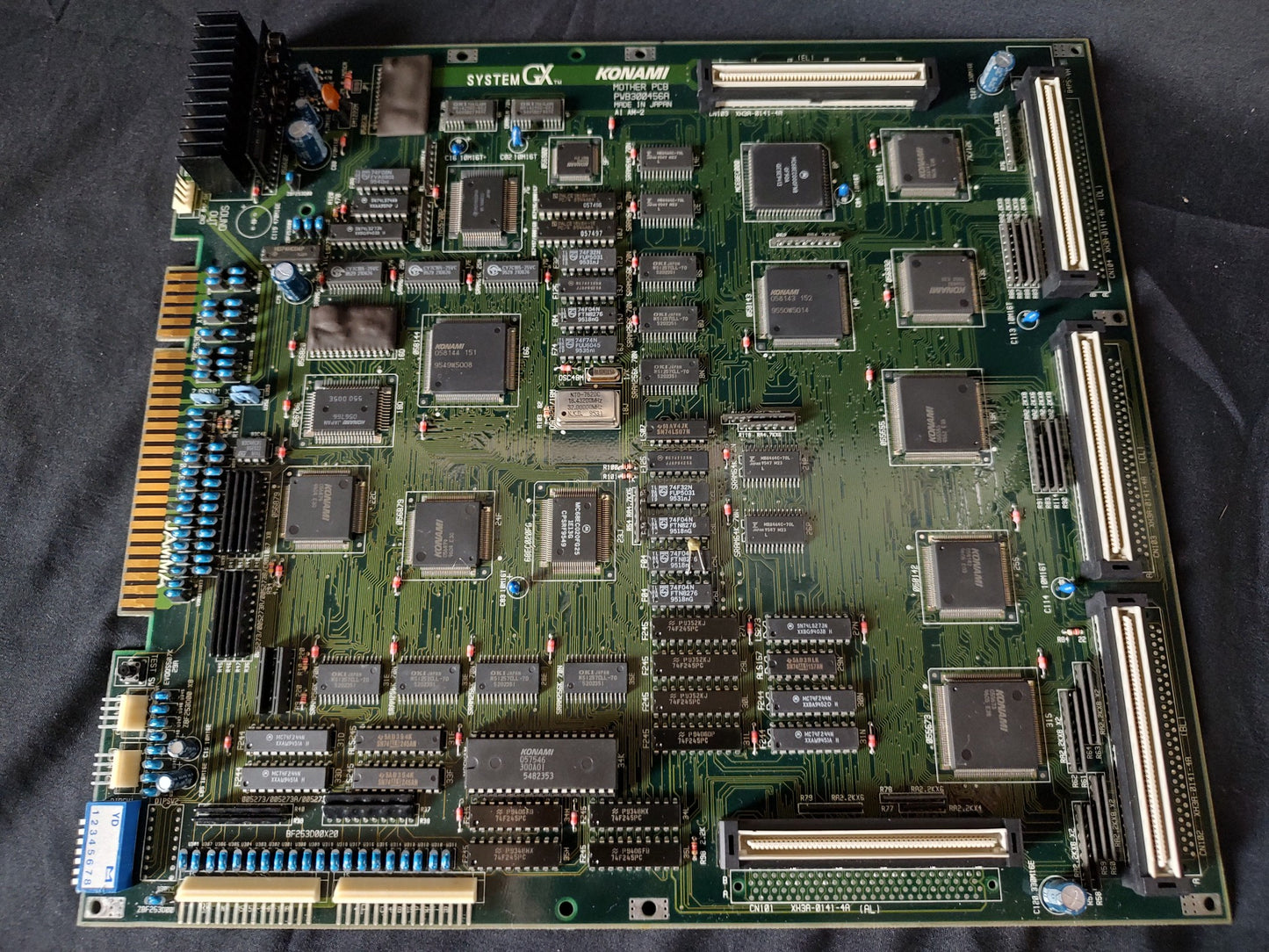 KONAMI SYSTEM-GX JAMMA Motherboard (A Board), working-g0702-