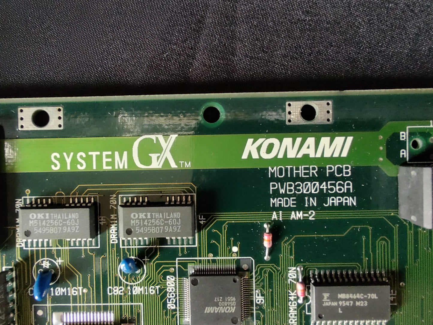 KONAMI SYSTEM-GX JAMMA Motherboard (A Board), working-g0702-