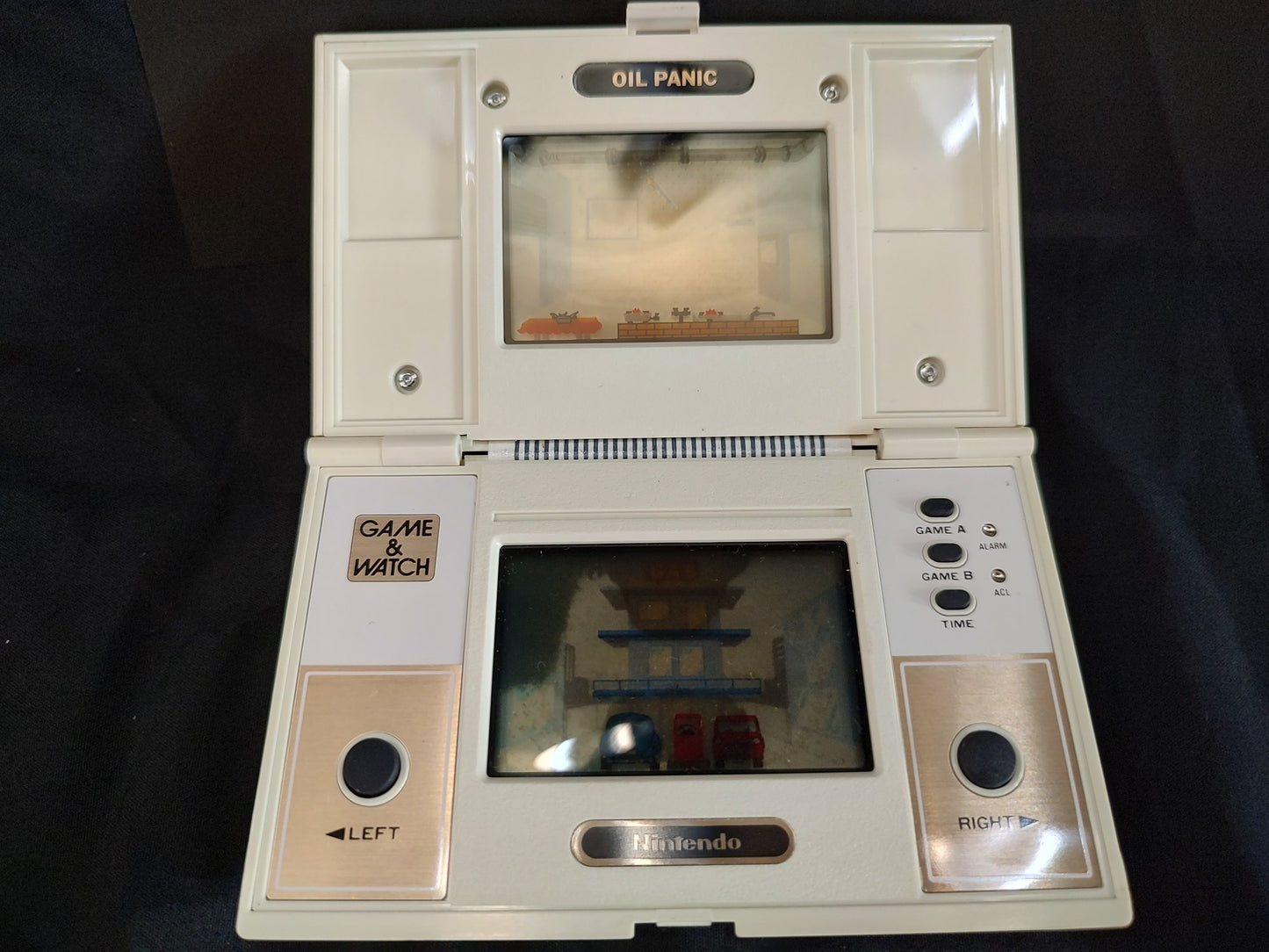 Vintage Nintendo Game & Watch Oil Panic Multi Screen Japan Boxed/tested-g0705-2