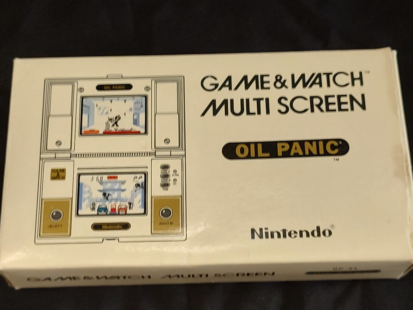 Vintage Nintendo Game & Watch Oil Panic Multi Screen Japan Boxed/tested-g0705-2