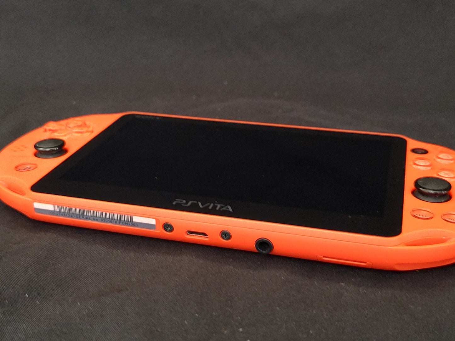 SONY PS Vita PCH-2000 Neon Orange Console 1GB, w/Manual Box set, Working-g0710-