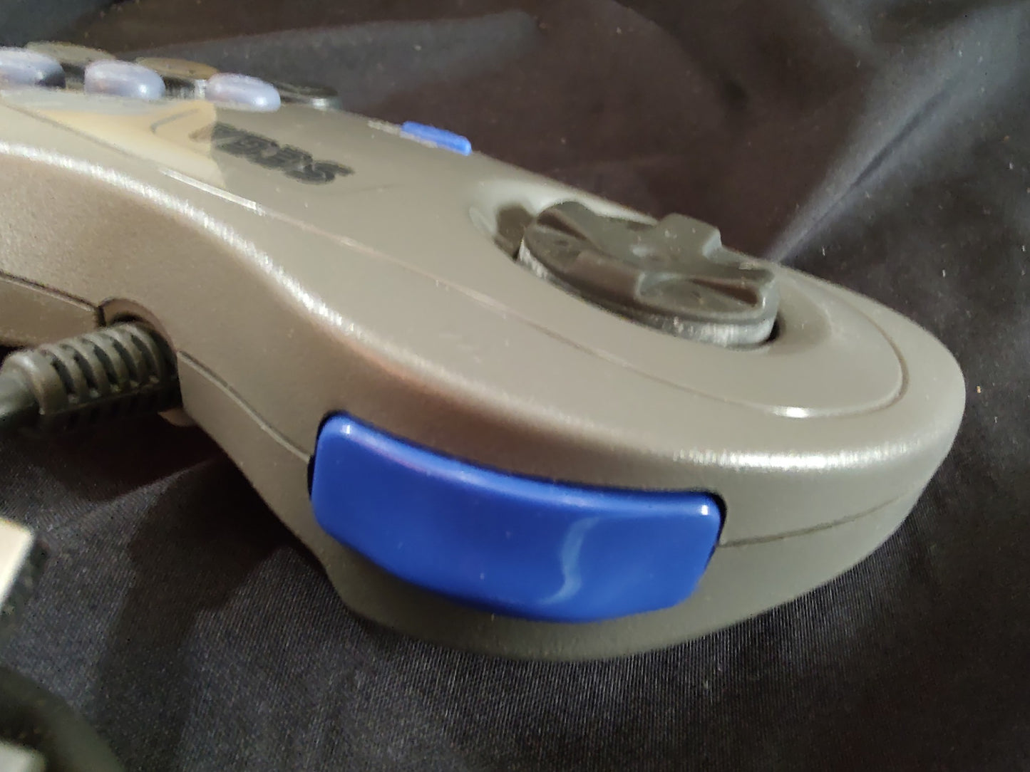 Used, SEGA Saturn Controller Pad HSS-0101 w/Box set, working-g0710-