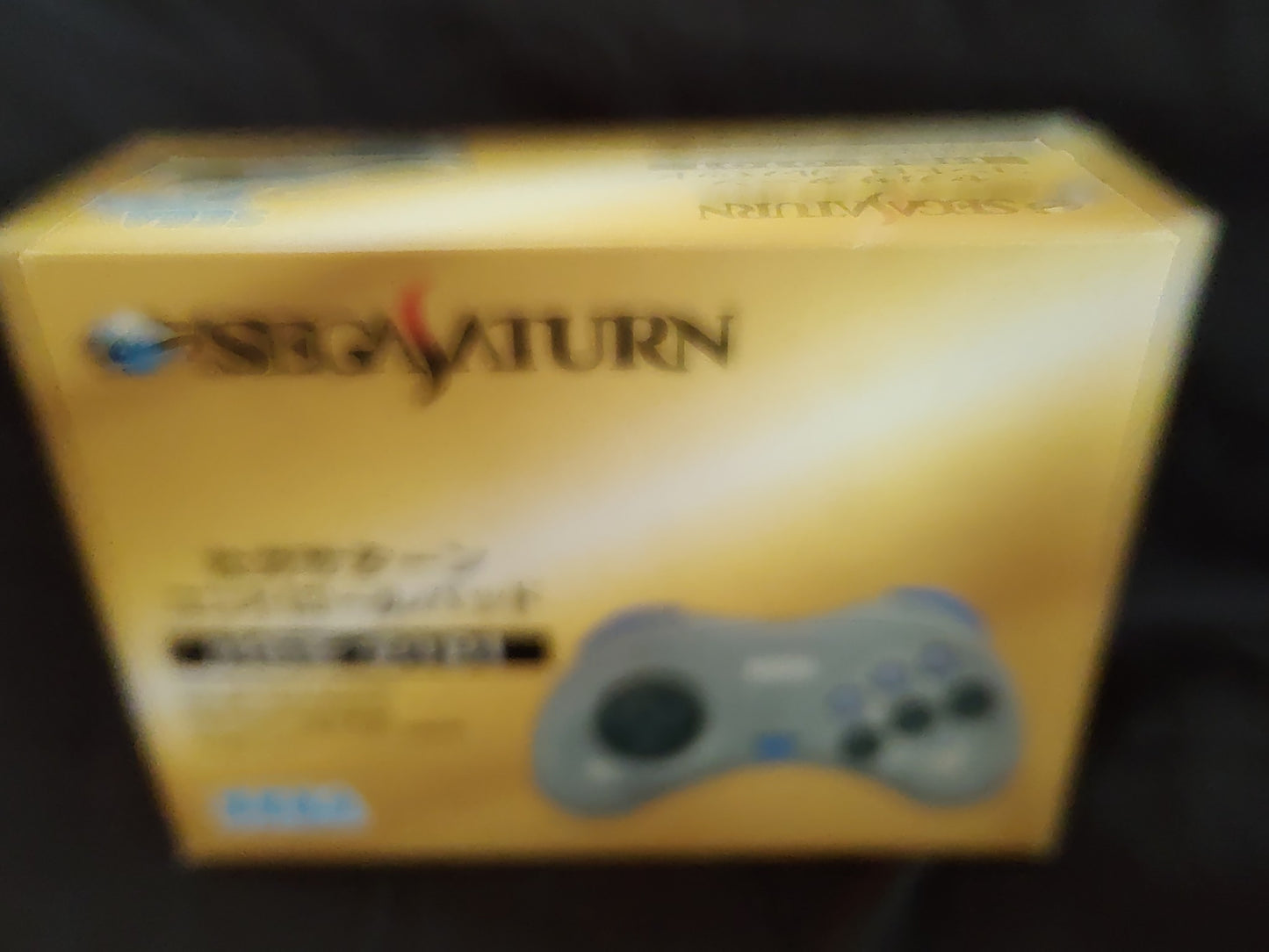 Used, SEGA Saturn Controller Pad HSS-0101 w/Box set, working-g0710-