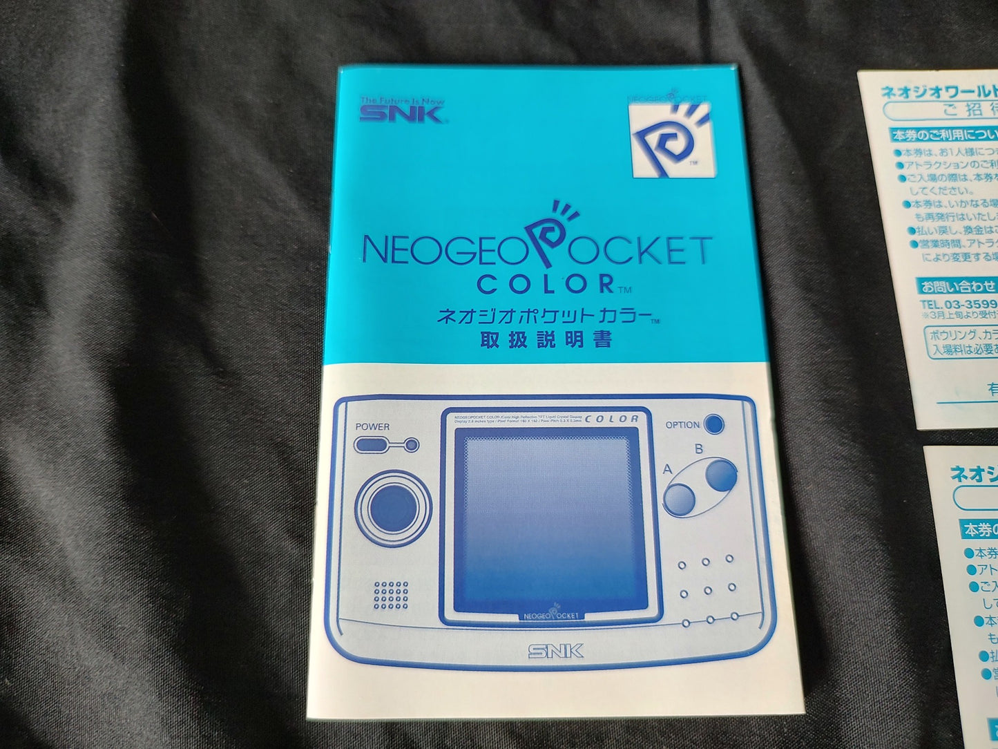 Defective, SNK NEOGEO POCKET Color NGPC PLATINUM SILVER Console w/Box set-g0710-