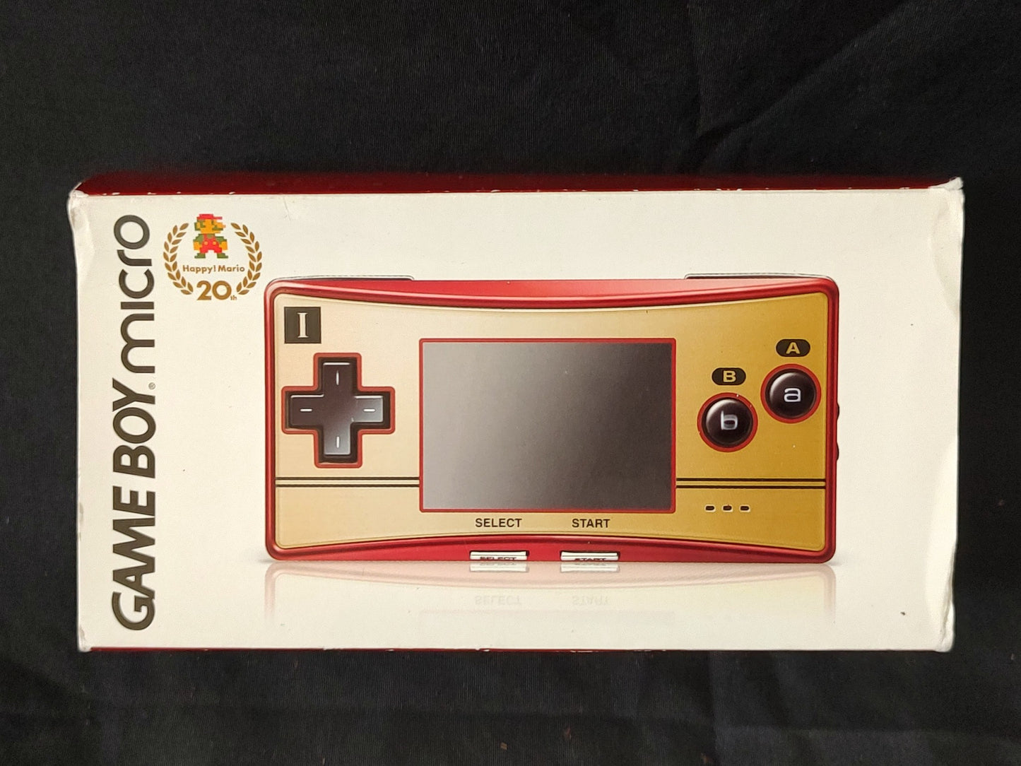 Nintendo Gameboy Micro Famicom 20th Anniversary Editon console OXY-001 set-g0716