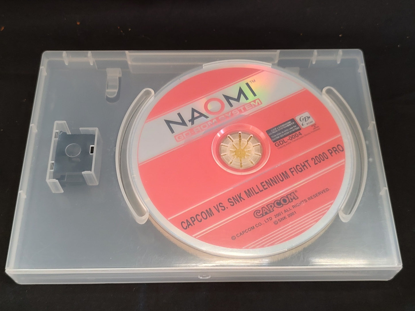 CAPCOM vs SNK MILLENNNIUM FIGHT 2 NAOMI GD-ROM Disk, KEY chip set, working-g0722