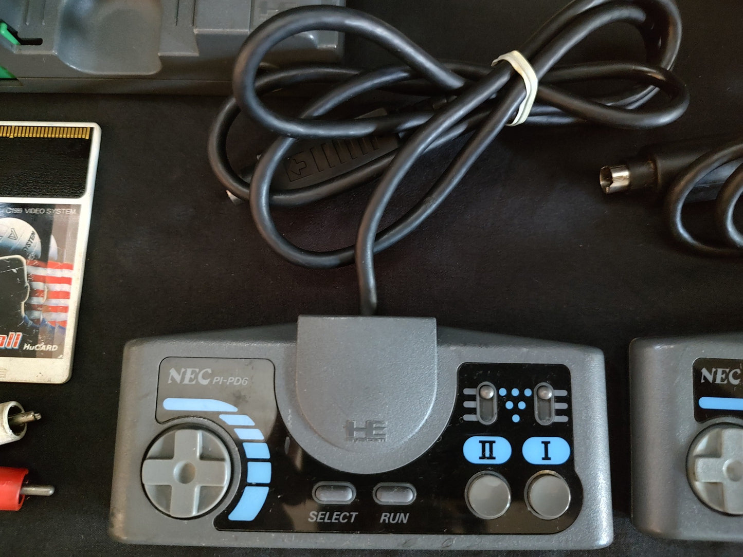 NEC PC Engine Coregrafx Console PI-TG3 TurboGrafx16, w/Pad, Game, Working-g0722-