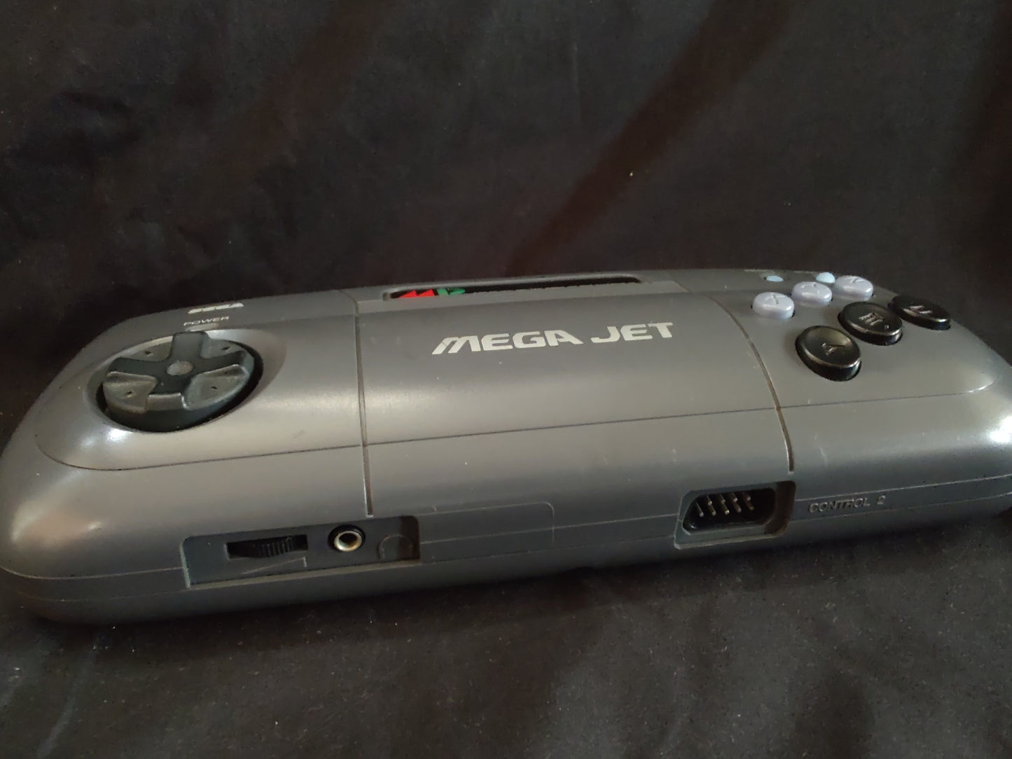 Mega Drive MEGA JET Console System HMJ-0300 PSU,AV cable,Game set, working-g0722