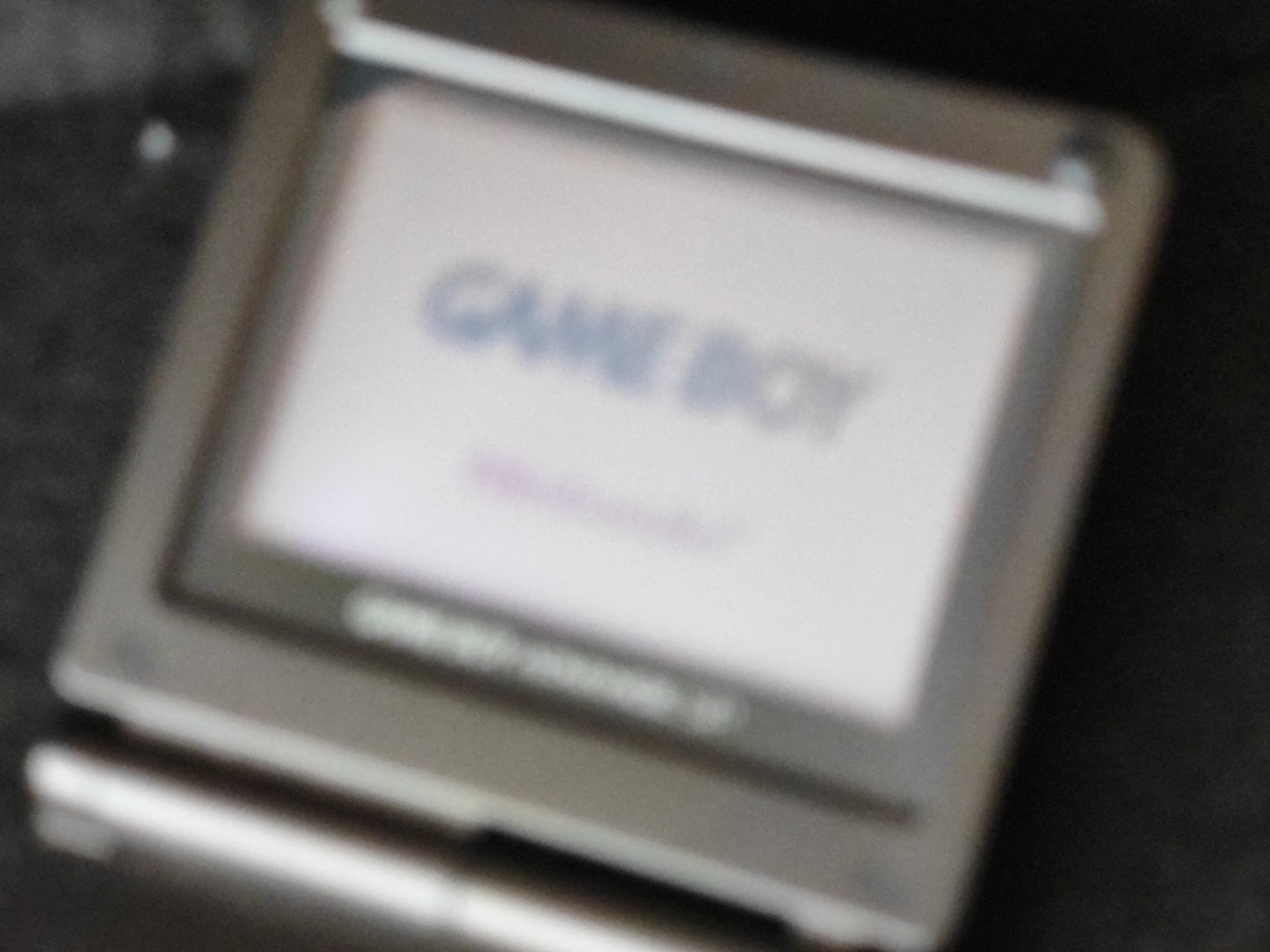 Nintendo GAMEBOY ADVANCE SP ONYX BLACK Console, w/Manual, Box set, Working-g0726