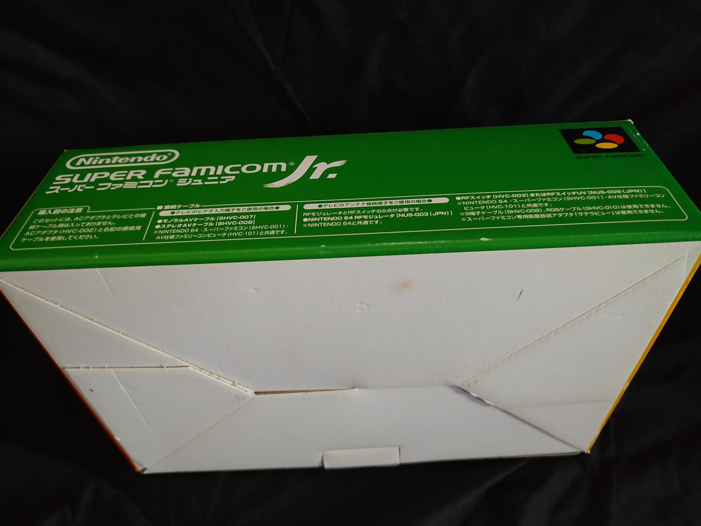 Nintendo Super Famicom Jr. (SNES) Console, w/Pads, Manual, Box, Game set-g0729-