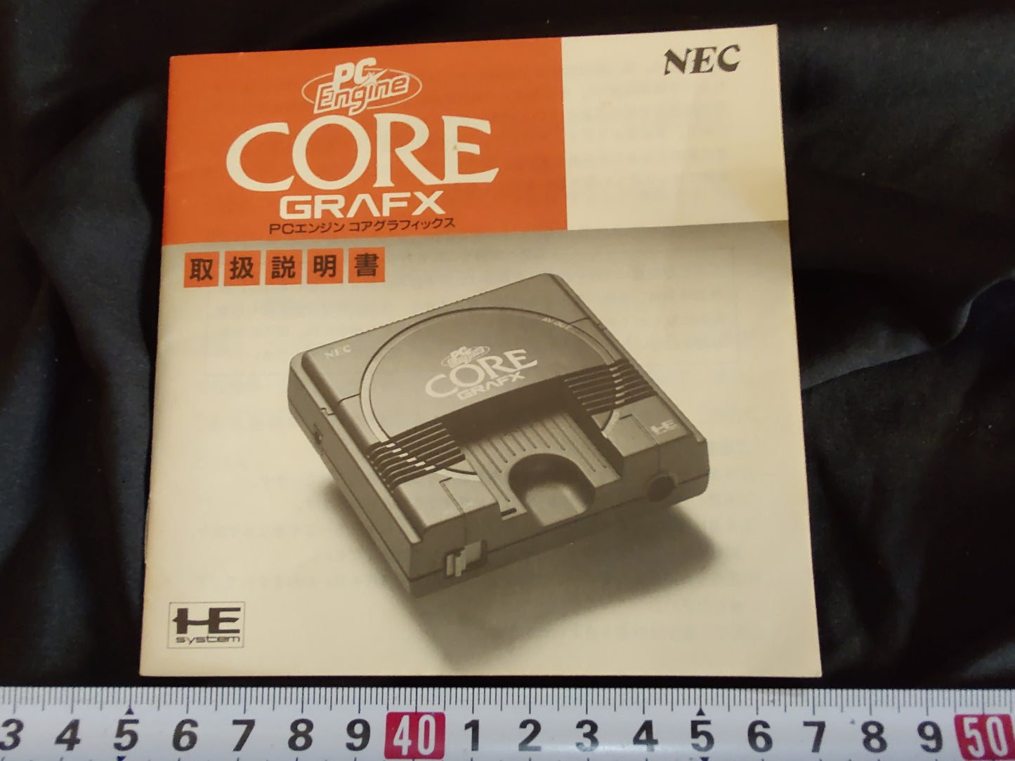 NEC PC Engine Coregrafx Console PI-TG3 TurboGrafx16, w/Pad, AV cable, Box-g0730-