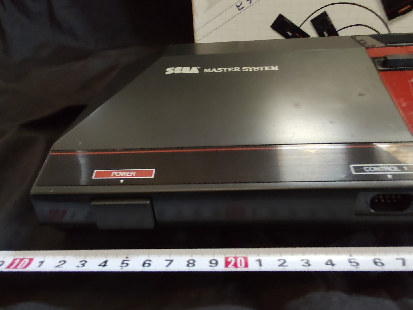 SEGA Master System Console MK-2000,w/two Pads, PSU, Game, Box set, Working-g072-