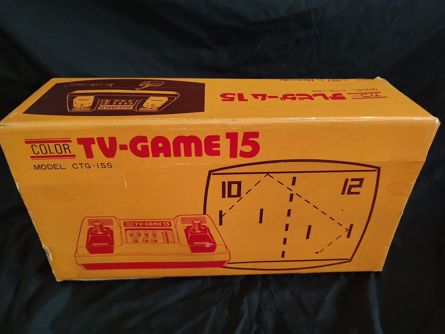 Nintendo TV GAME 15 (CTG-15S) console system, w/PSU, Box set. Working-g0731-