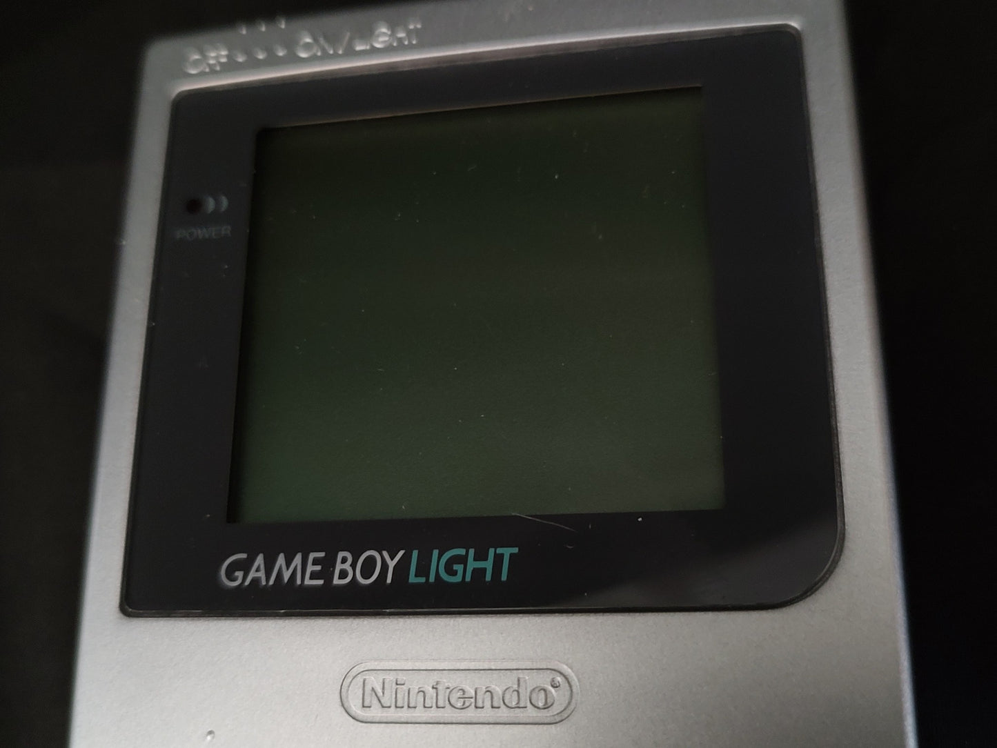 Nintendo Game boy Light Silver color console MGB-101, w/Manual, Box set-g0802-