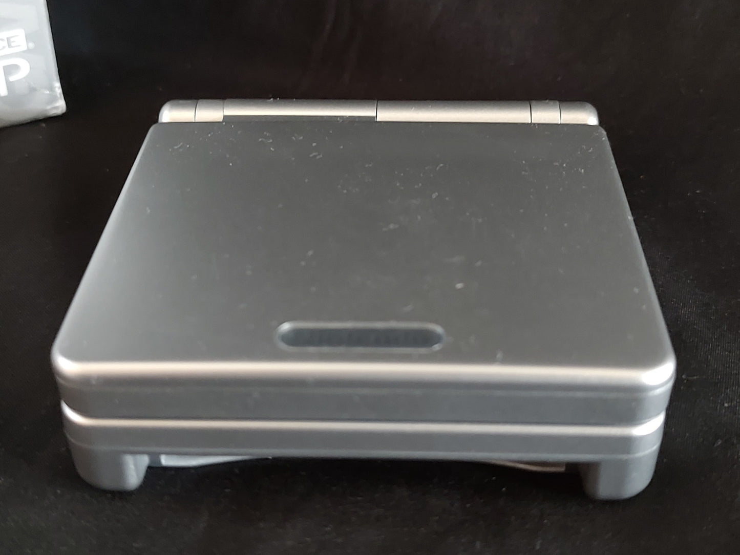 Nintendo GAMEBOY ADVANCE SP Platinum silver Console, w/Manual, Box Working-g0805