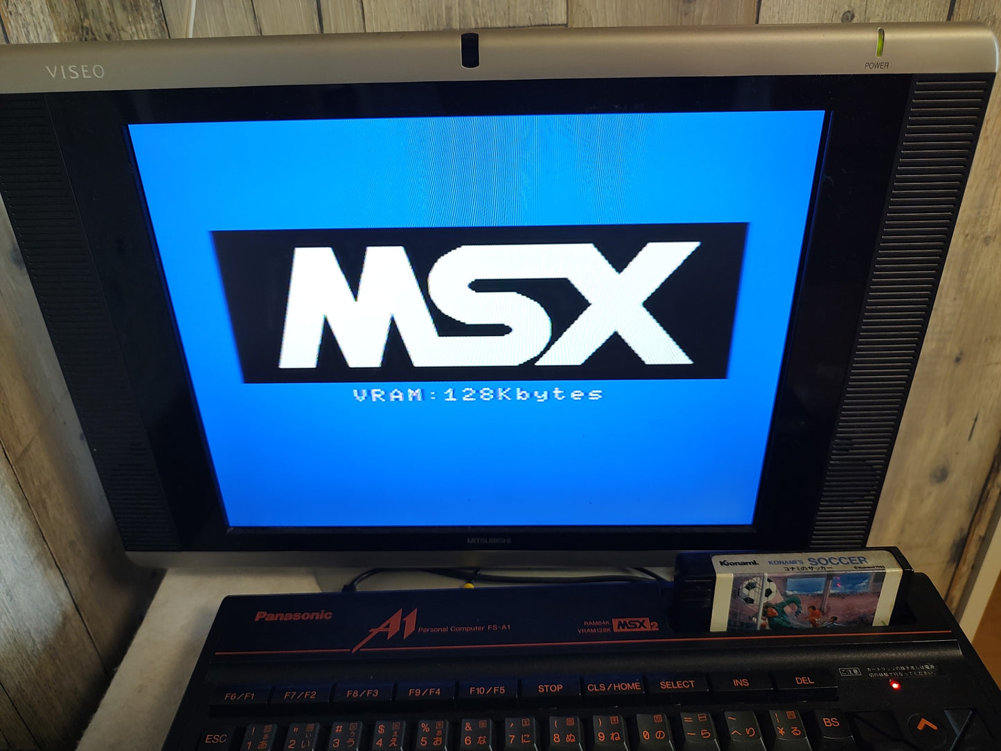 Konami's Soccer for MSX /Game Cartrigde only/NTSC-J working-f0808-
