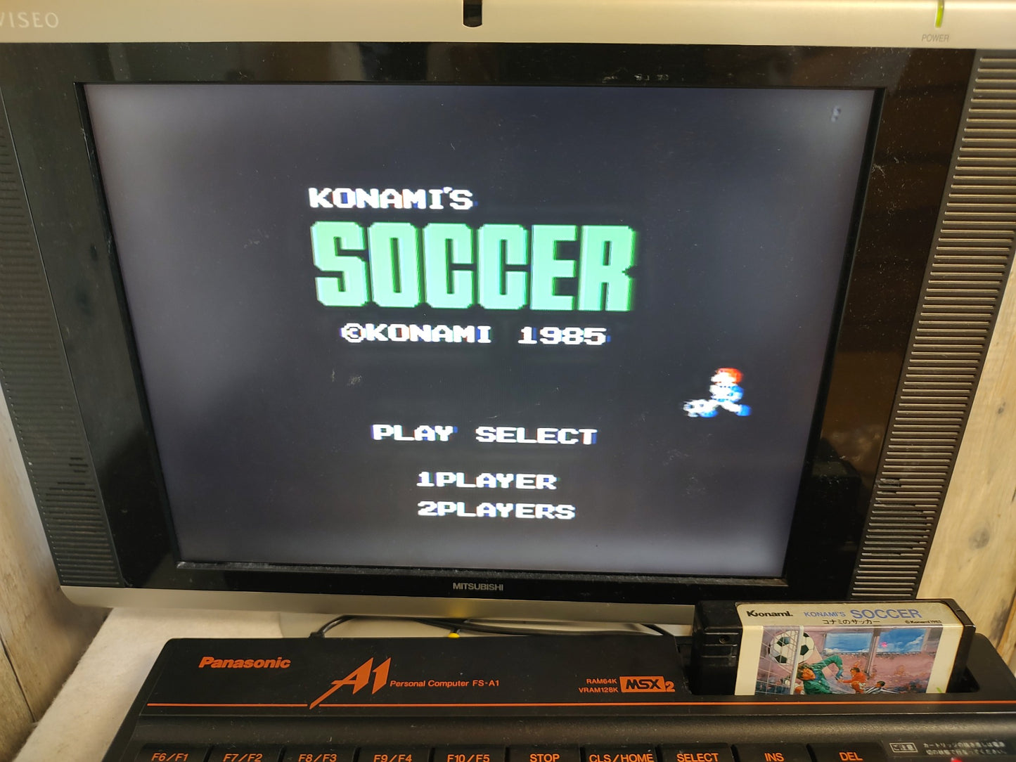 Konami's Soccer for MSX /Game Cartrigde only/NTSC-J working-f0808-