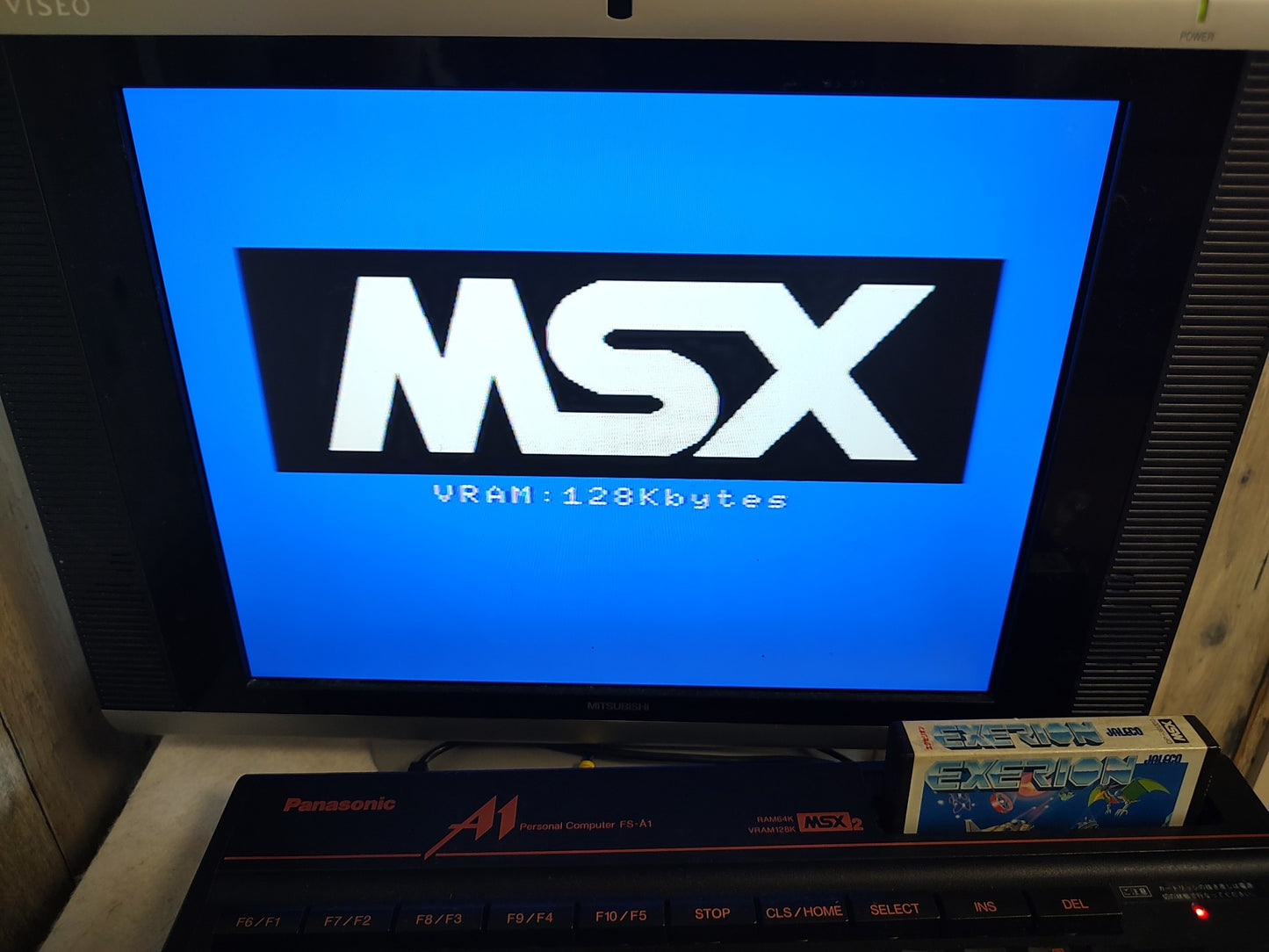 EXERION for MSX /Game Cartrigde only/NTSC-J working-f0808-