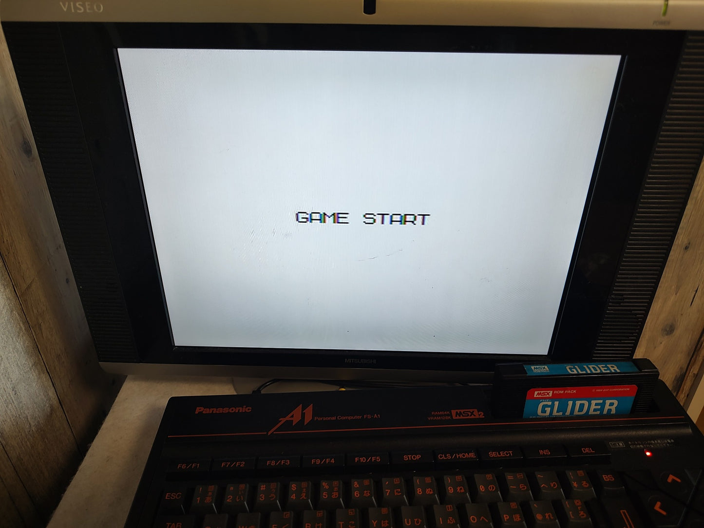 GLIDER for MSX /Game Cartrigde only/NTSC-J working-f0808-