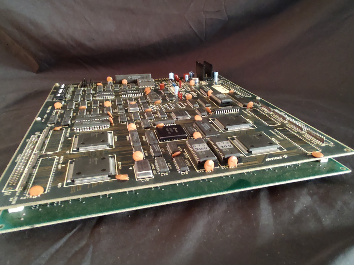 Thunder Cross Konami Arcade PCB System JAMMA Board, w/Inst cards, Working-g0613-