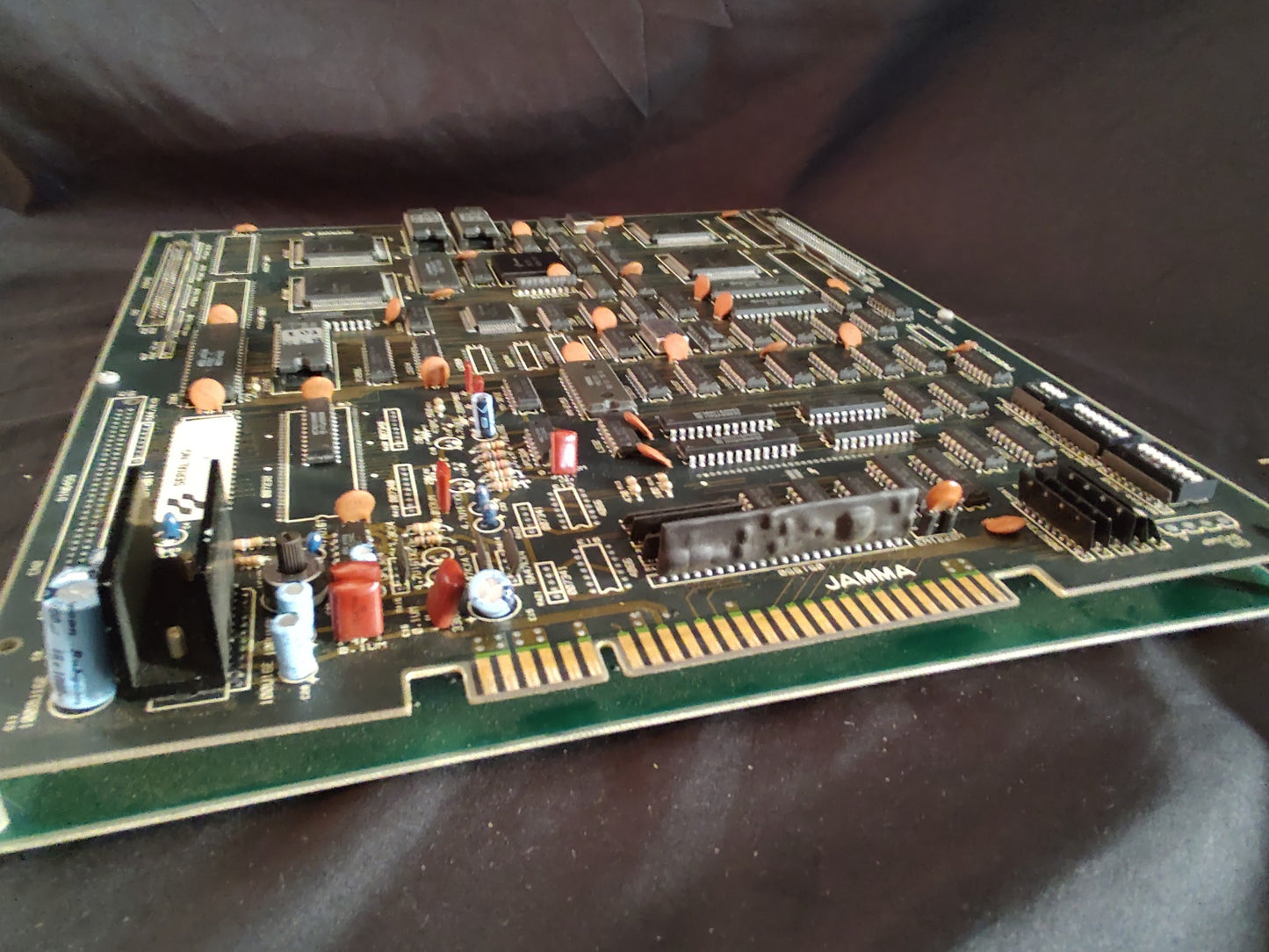 Thunder Cross Konami Arcade PCB System JAMMA Board, w/Inst cards, Working-g0613-