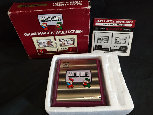 Vintage Nintendo Game & Watch MARIO BROS. ID-29 Handheld game, Working-g0813-