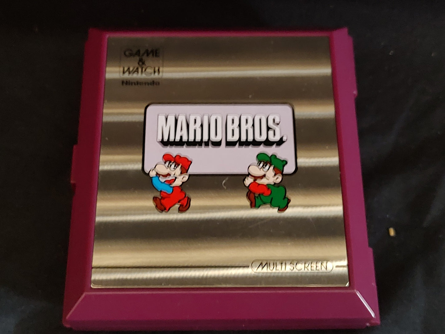 Vintage Nintendo Game & Watch MARIO BROS. ID-29 Handheld game, Working-g0813-