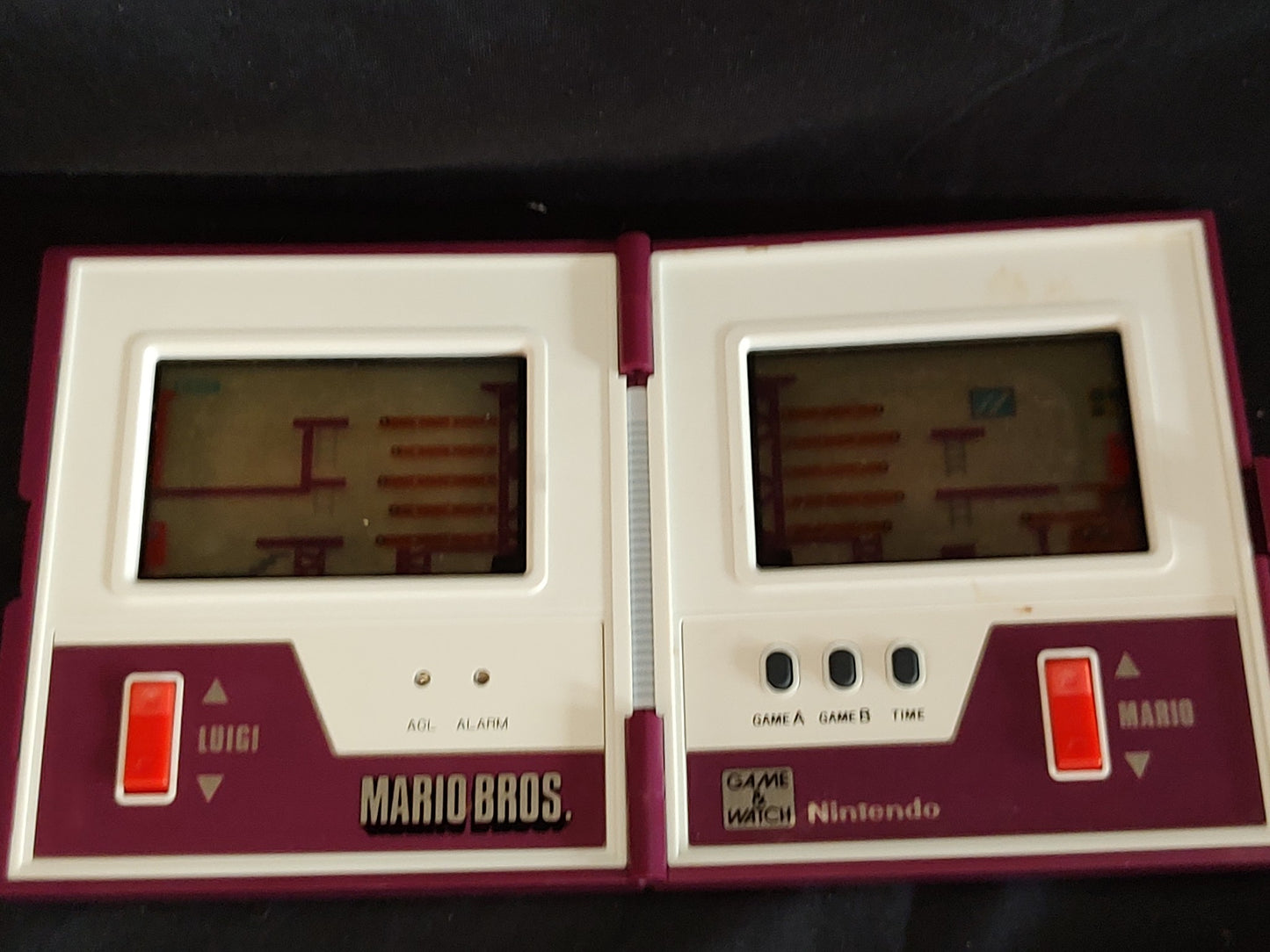 Vintage Nintendo Game & Watch MARIO BROS. ID-29 Handheld game, Working-g0813-