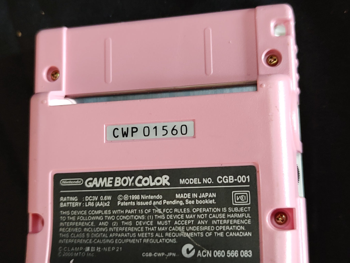 Nintendo Gameboy Color CARD CAPTOR SAKURA Limited edition console, Working-g0814