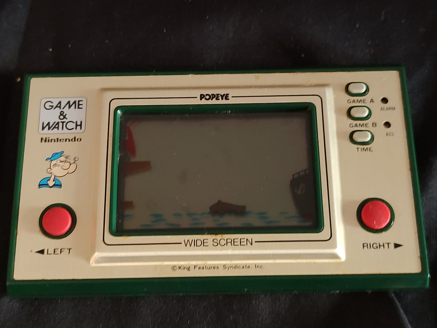 Vintage Nintendo Game & Watch  Popeye PP-23 Handheld game Japan/tested-g0814-