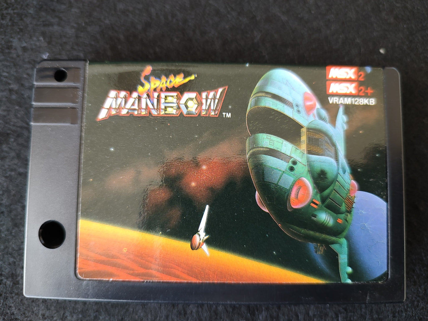 SPACE MANBOW MSX MSX2 Game Cartridge, Manual, Box set, Working-g0815-