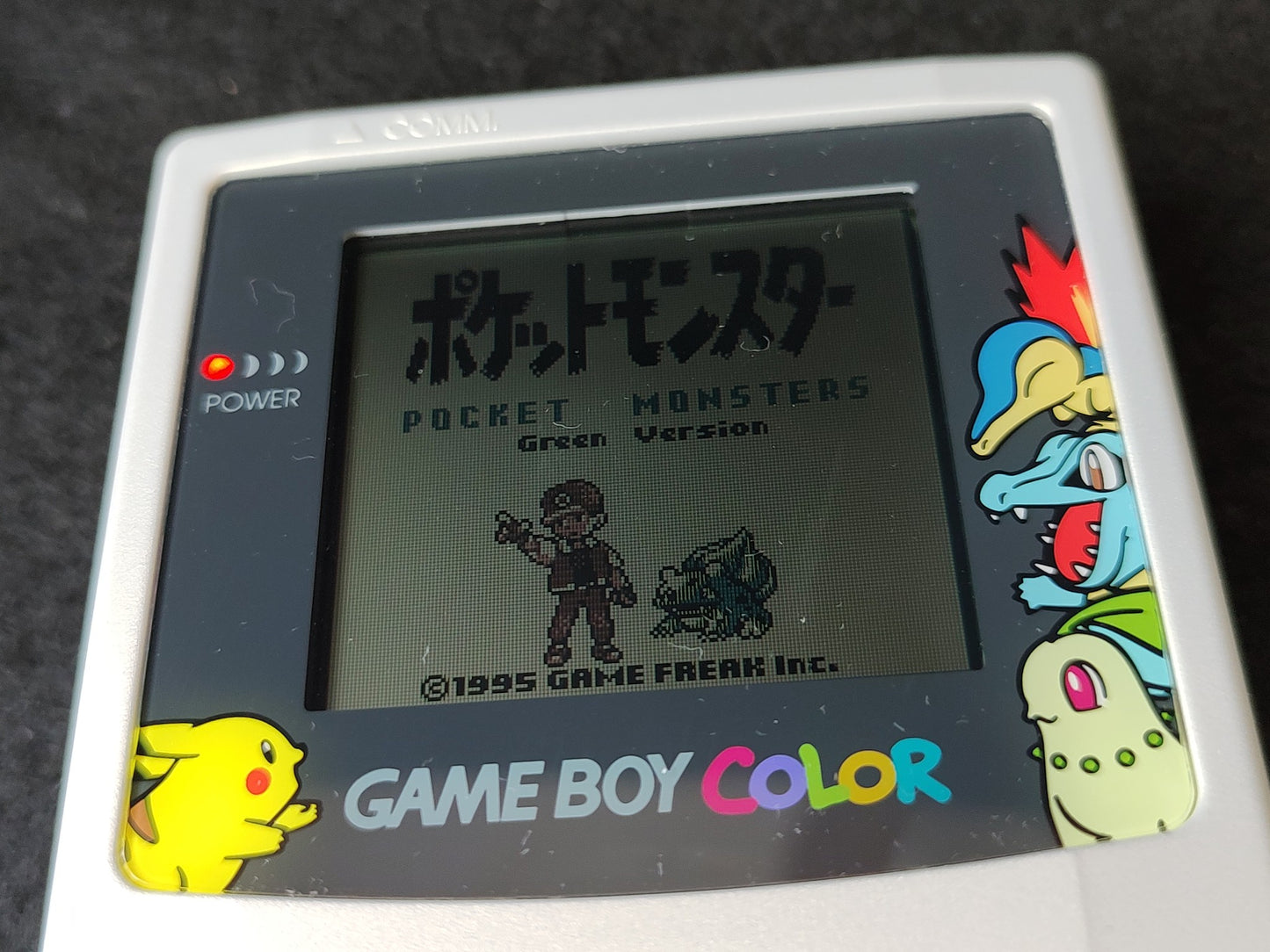 Excellent Nintendo Gameboy Color Pokemon Center Limited Edition console-g0815-