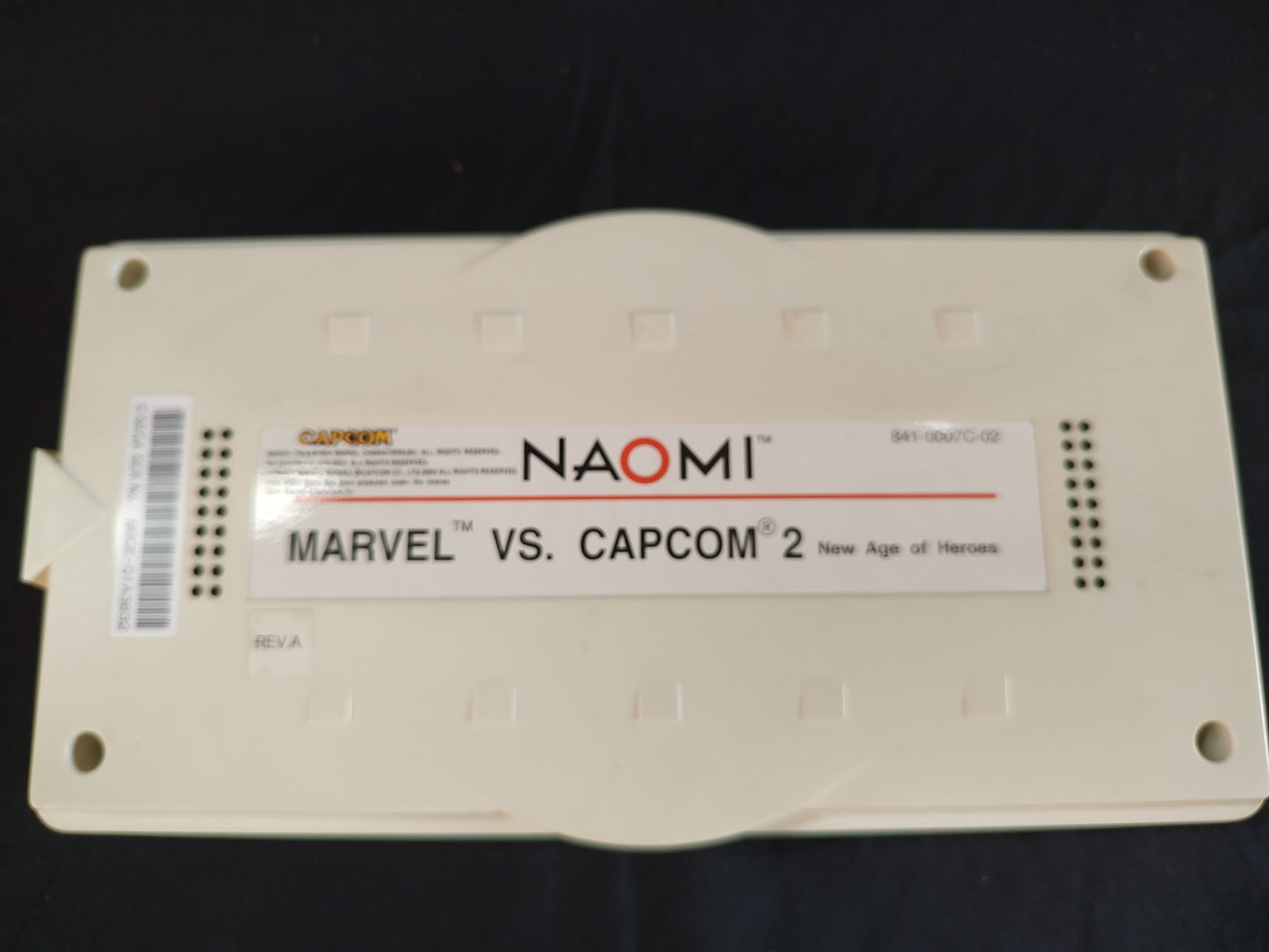 Marvel Vs Capcom 2 NAOMI PCB System Cart,Instruction Card set, Working-g0823-