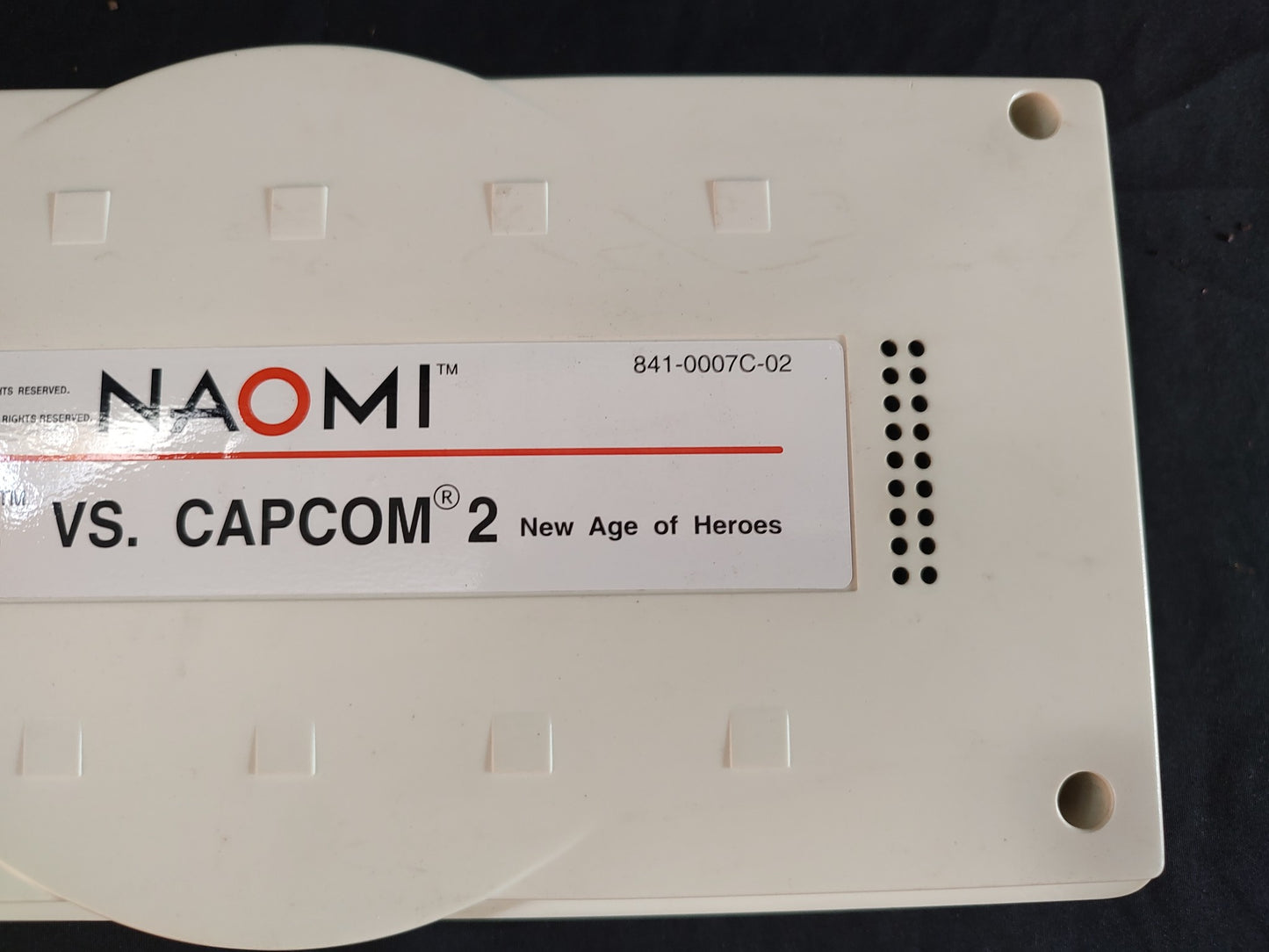 Marvel Vs Capcom 2 NAOMI PCB System Cart,Instruction Card set, Working-g0823-