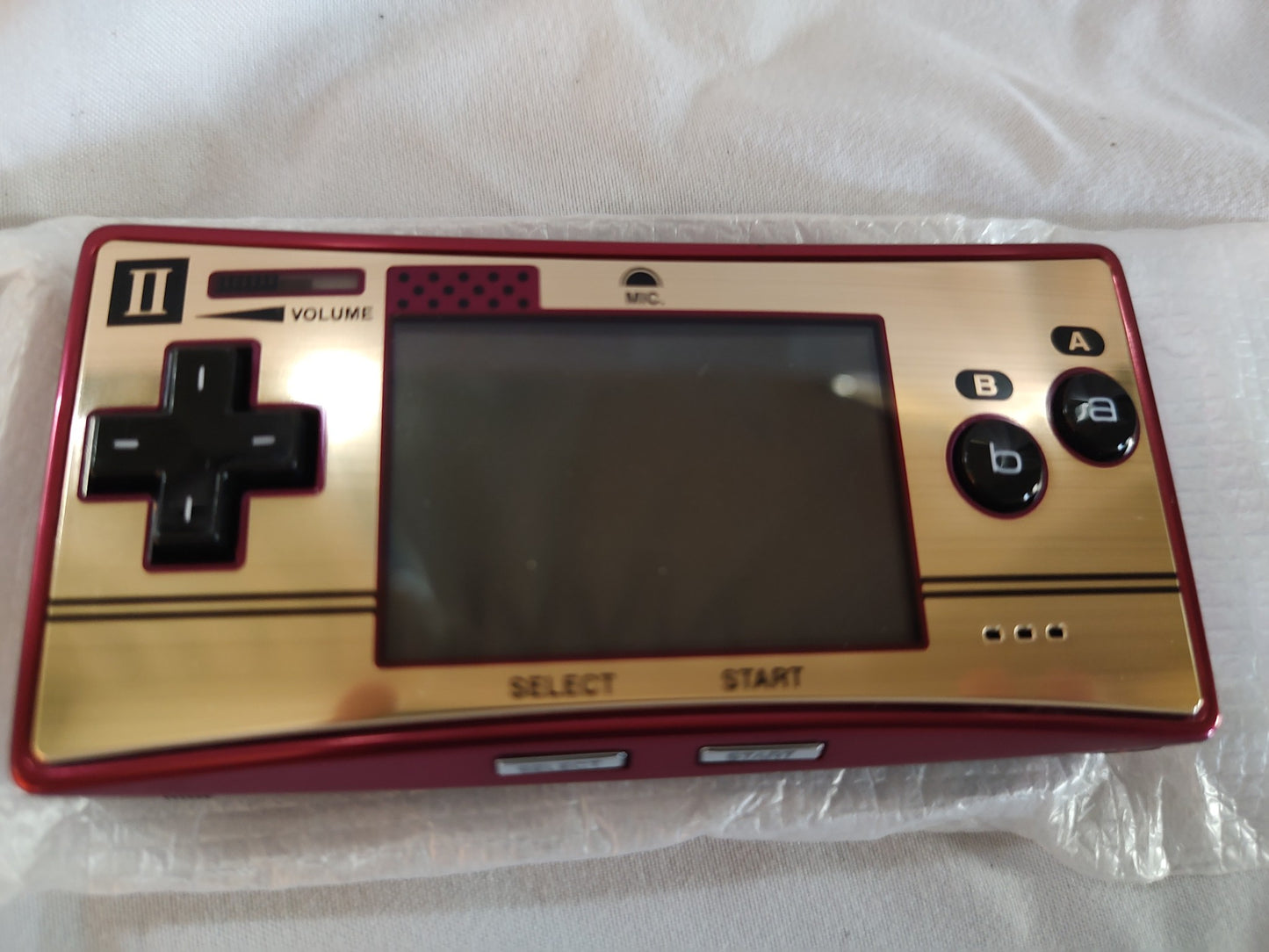 Novelty Faceplate skin Game Boy Micro Famicom 2P Pad Club Nintendo Japan-g0823-