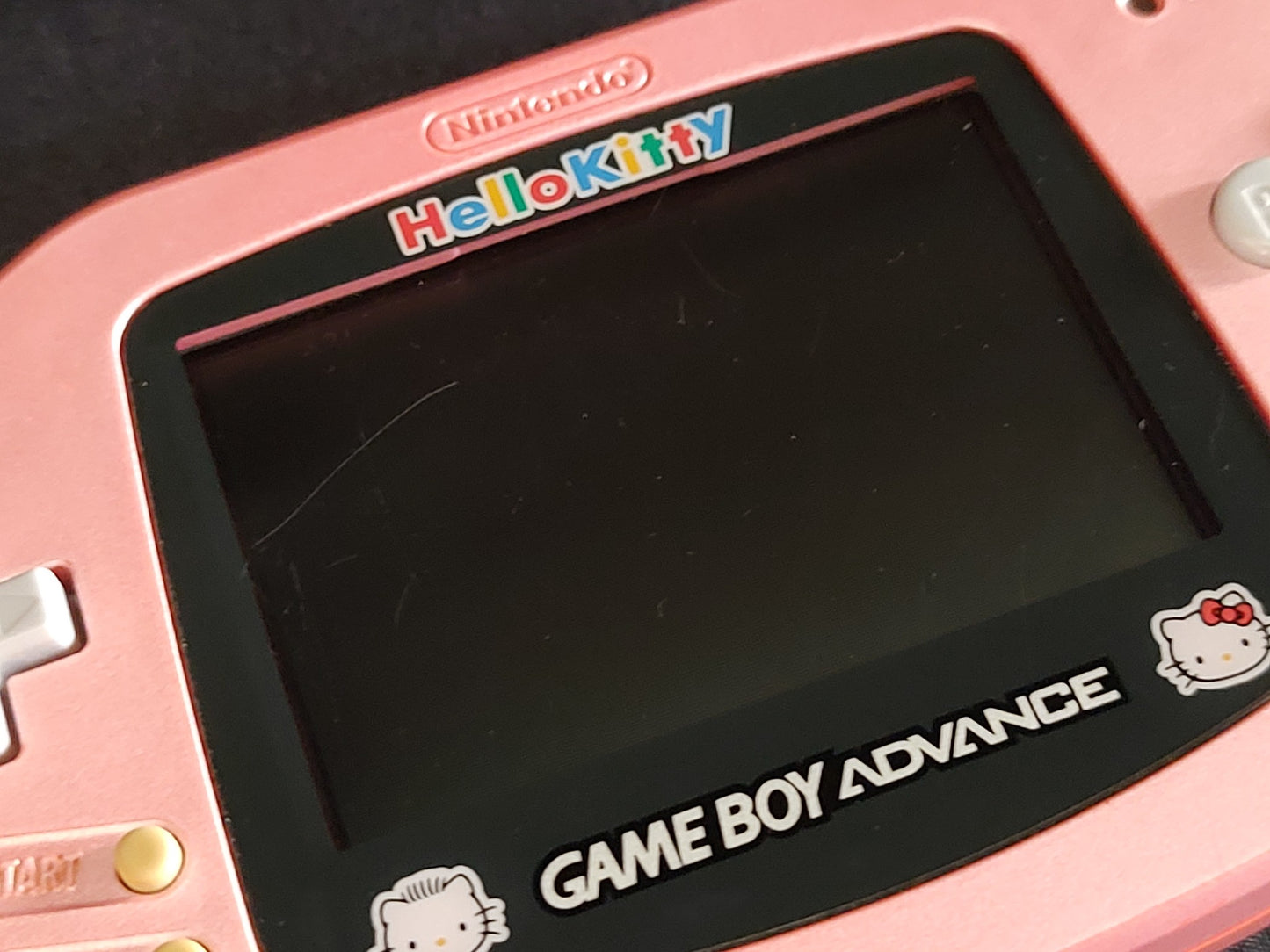 Hello Kitty Special Box LIMITED EDITION GAMEBOY ADVANCE CONSOLE /tested-g0826-