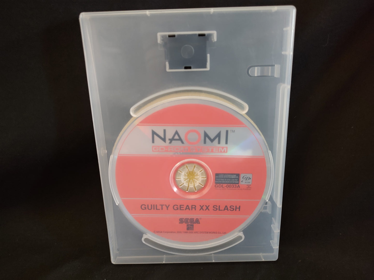 GUILTY GEAR XX SLASH NAOMI GD-ROM Disk, KEY chip, Manual, Paper works-f0827-2