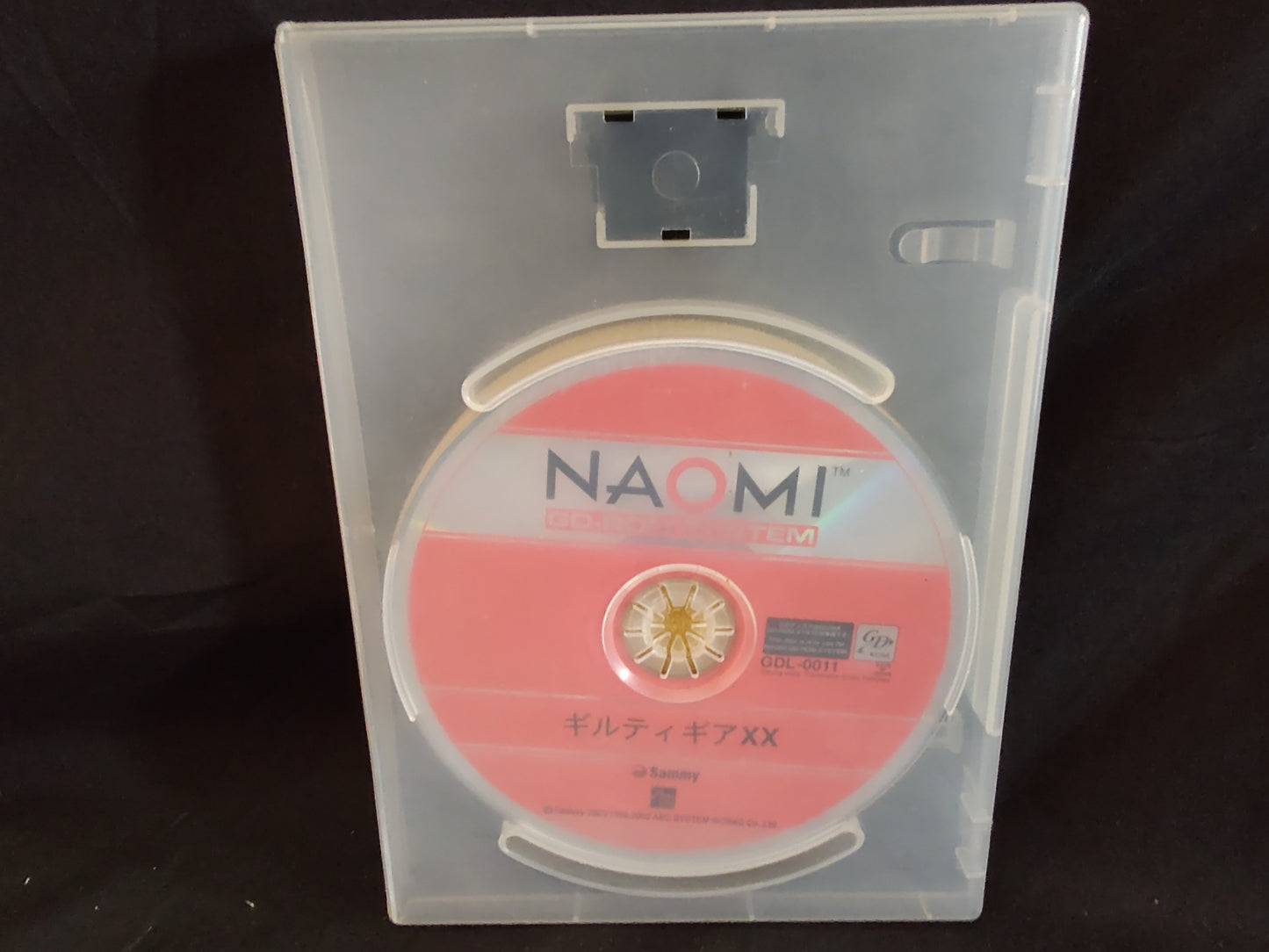 GUILTY GEAR XX NAOMI GD-ROM Disk, KEY chip, Manual, Paper works set-f0826-1