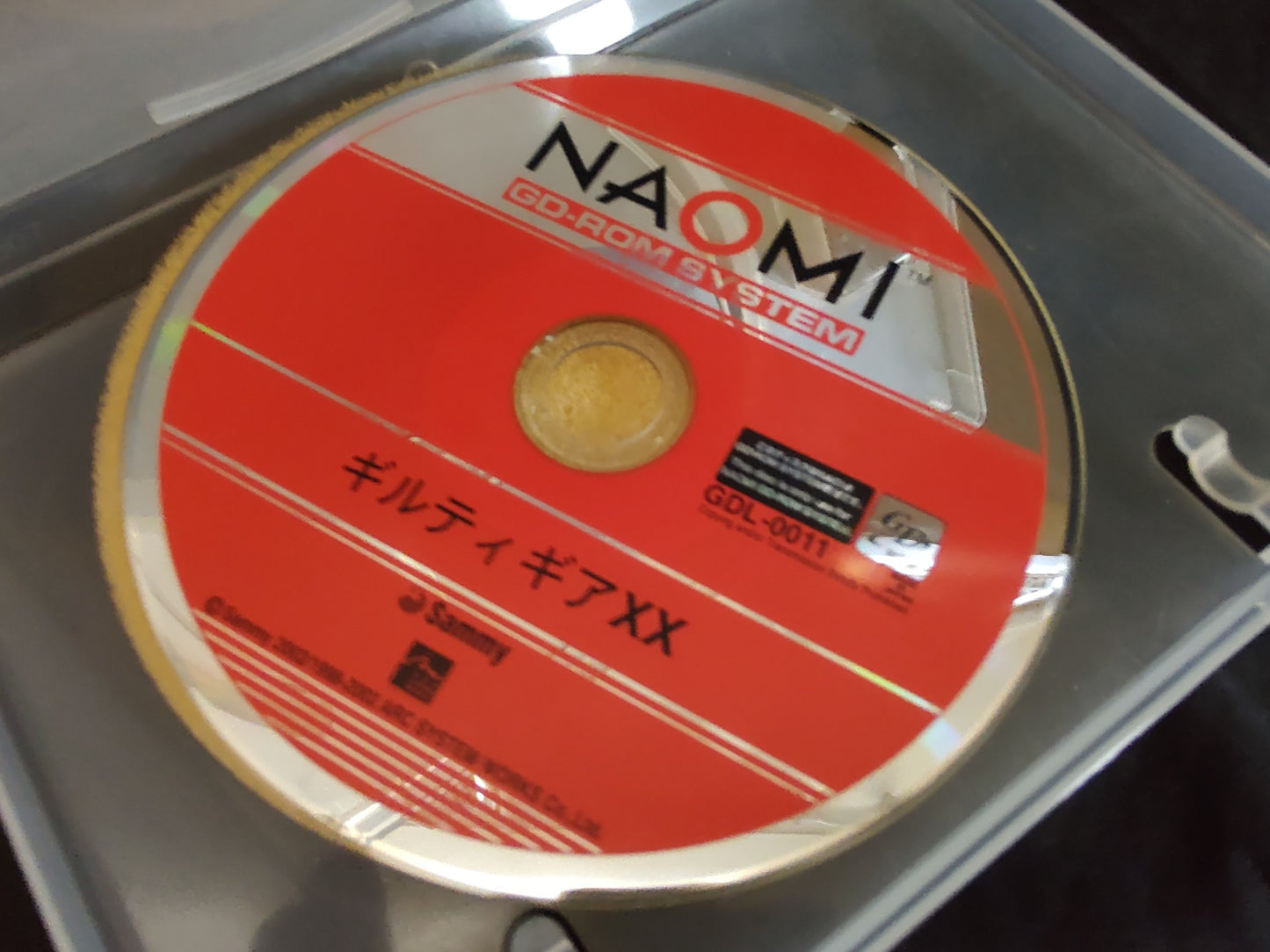 GUILTY GEAR XX NAOMI GD-ROM Disk, KEY chip, Manual, Paper works set-f0826-1