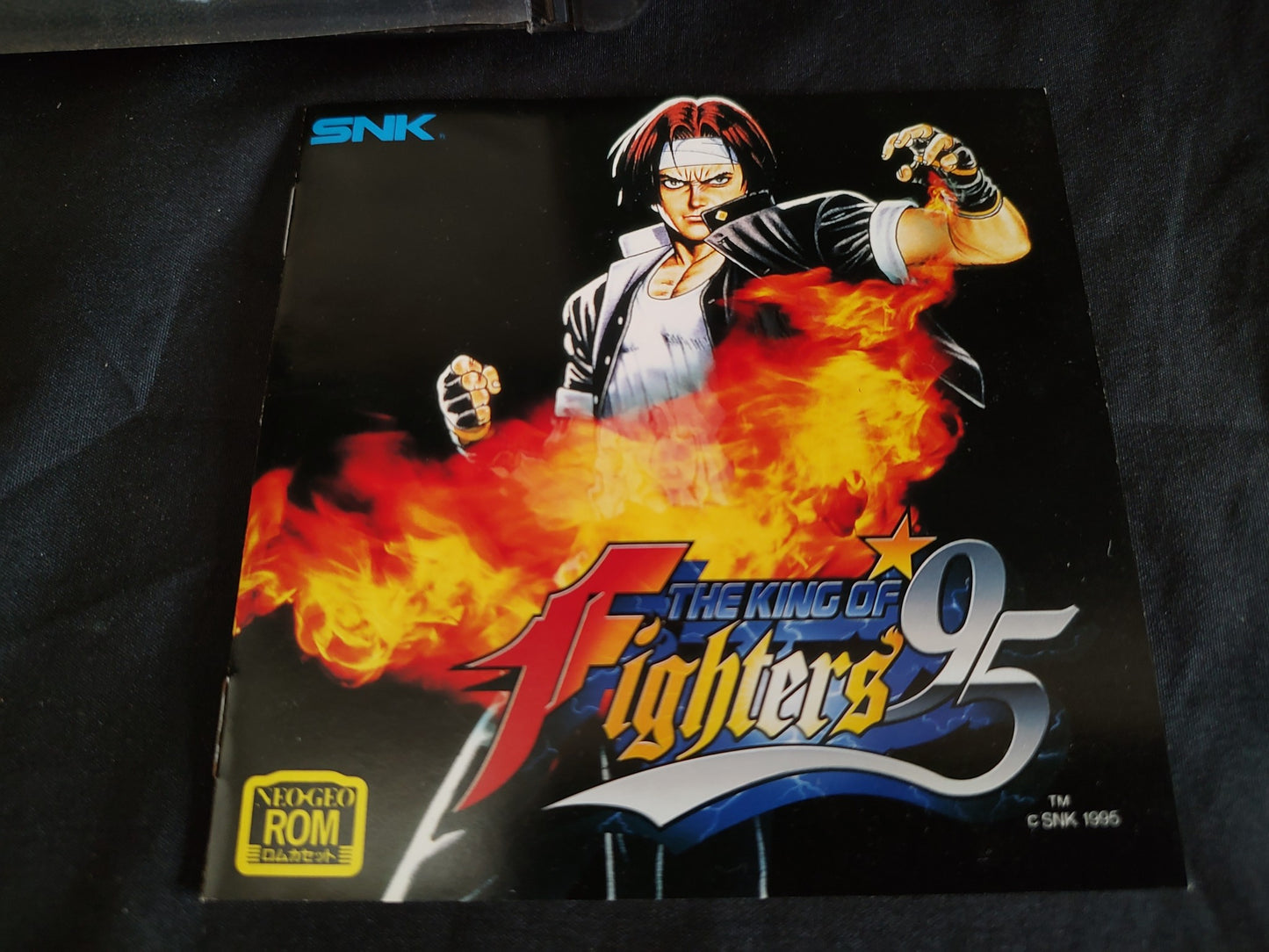 KOF 95 THE KING OF FIGHTERS 95 SNK NEO GEO AES w/Manual, Box, Working-g0828-