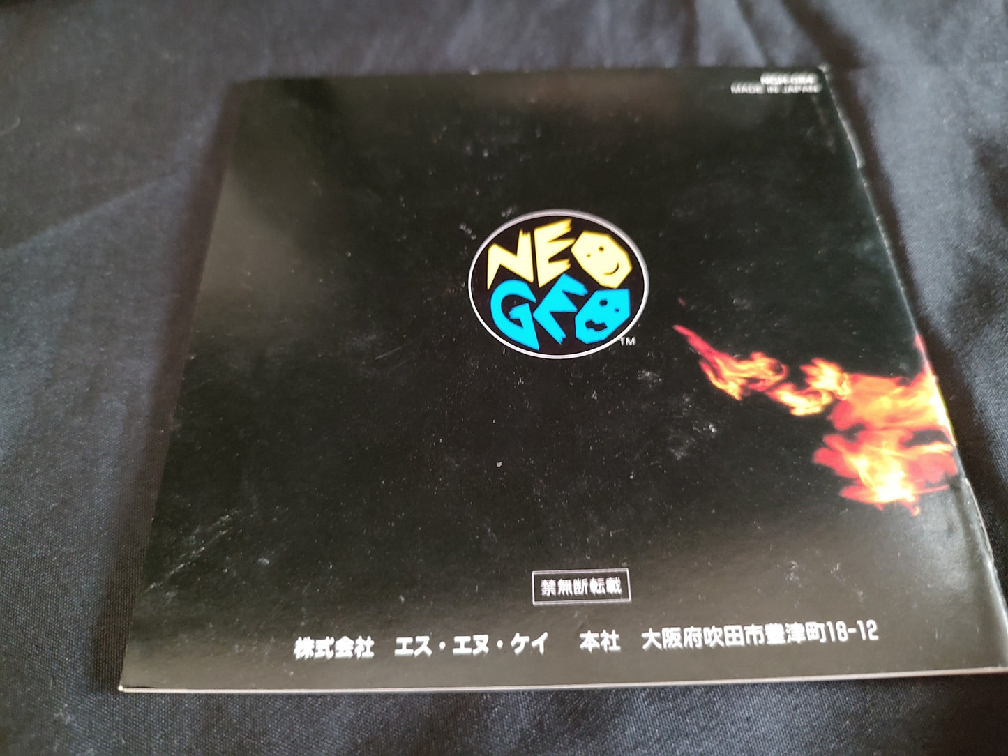 KOF 95 THE KING OF FIGHTERS 95 SNK NEO GEO AES w/Manual, Box, Working-g0828-