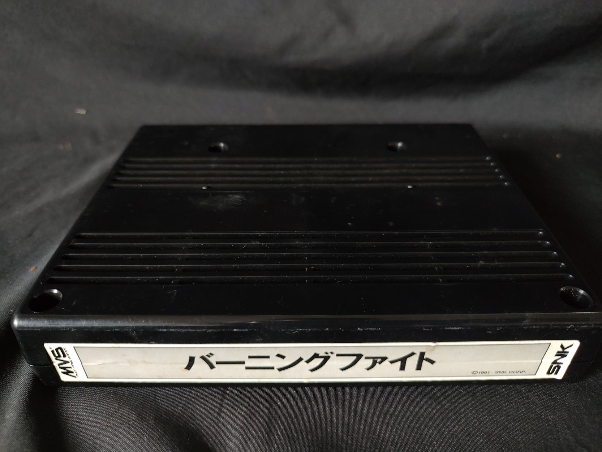 Burning Fight SNK NEOGEO MVS Arcade Cartridge w/Instruction card, Box set-g0829- - Hakushin Retro Game shop