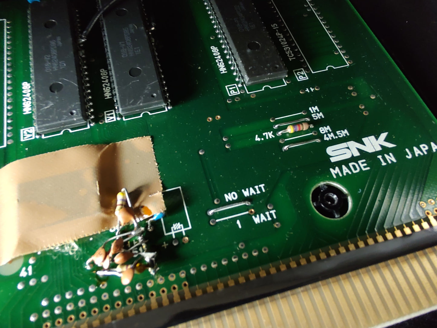 Burning Fight SNK NEOGEO MVS Arcade Cartridge w/Instruction card, Box set-g0829- - Hakushin Retro Game shop