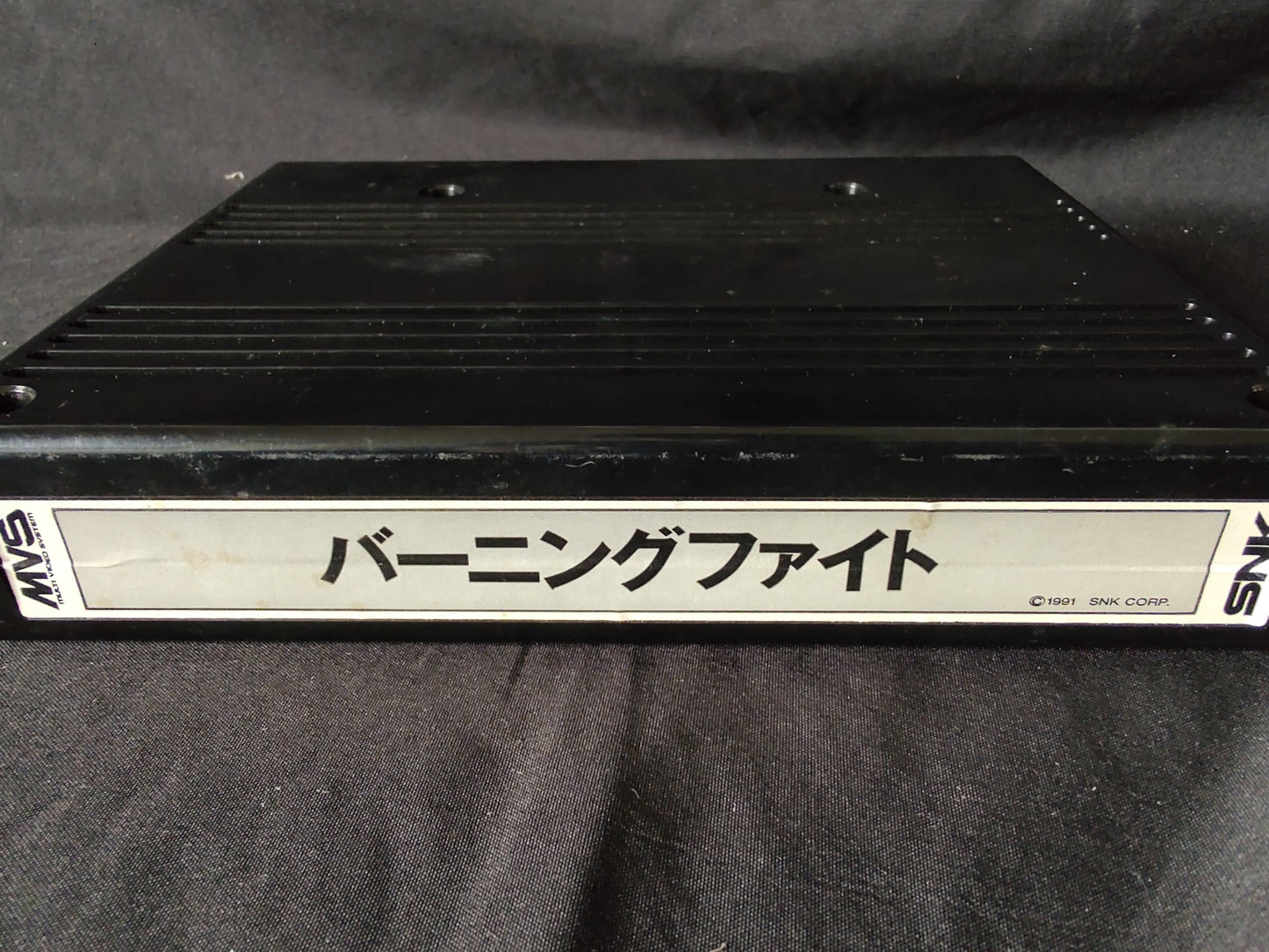 Burning Fight SNK NEOGEO MVS Arcade Cartridge w/Instruction card, Box set-g0829- - Hakushin Retro Game shop