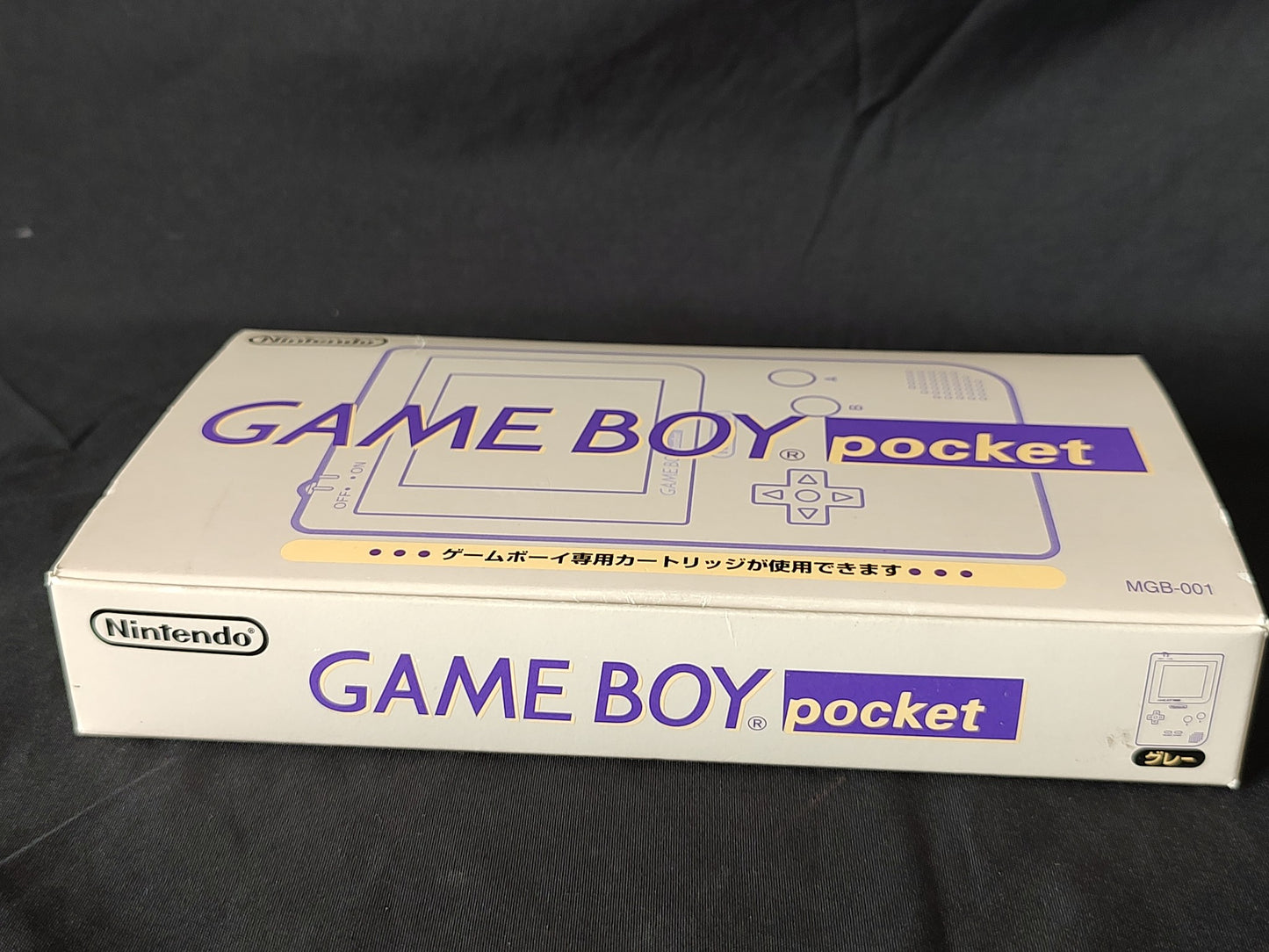 Used, Nintendo Gameboy Pocket White color console MGB-001 Boxed set-g0830-