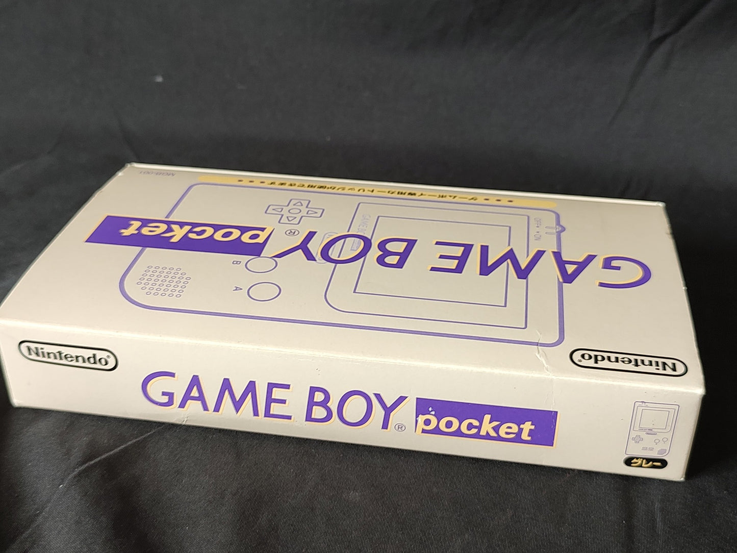 Used, Nintendo Gameboy Pocket White color console MGB-001 Boxed set-g0830-