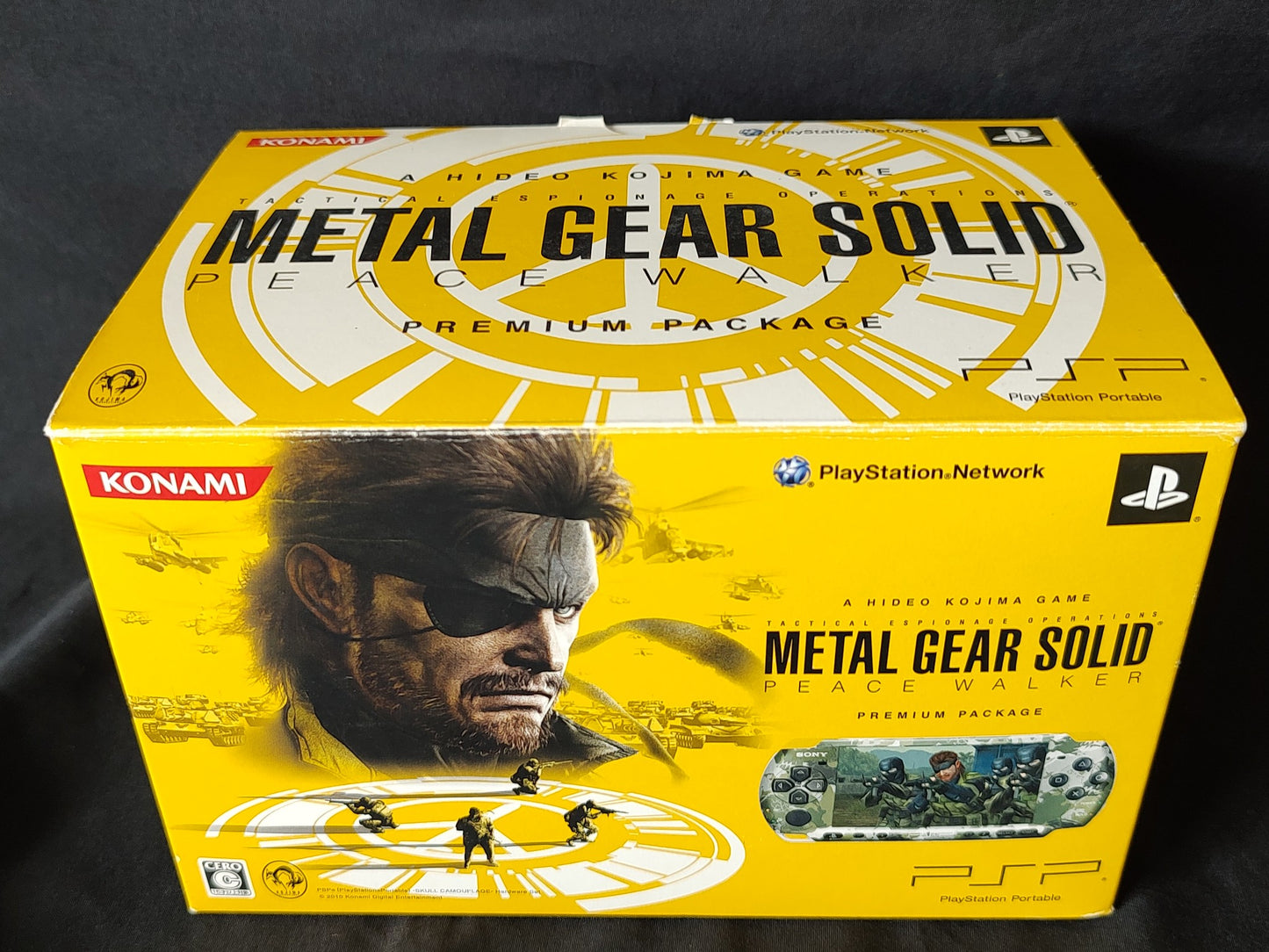 SONY PSP-3000 METAL GEAR SOLID PEACE WALKER PREMIUM PACKAGE in Box set-g0830-