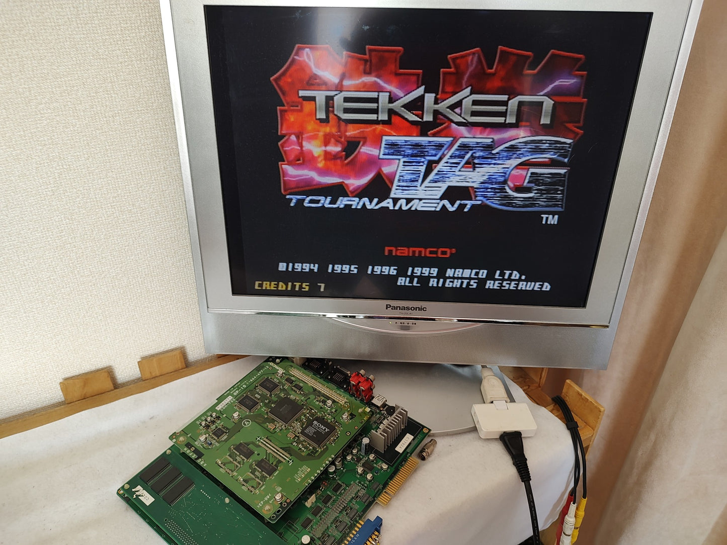 TEKKEN TAG TOURNAMENT NAMCO Arcade PCB System JAMMA Board, Working-g0902-