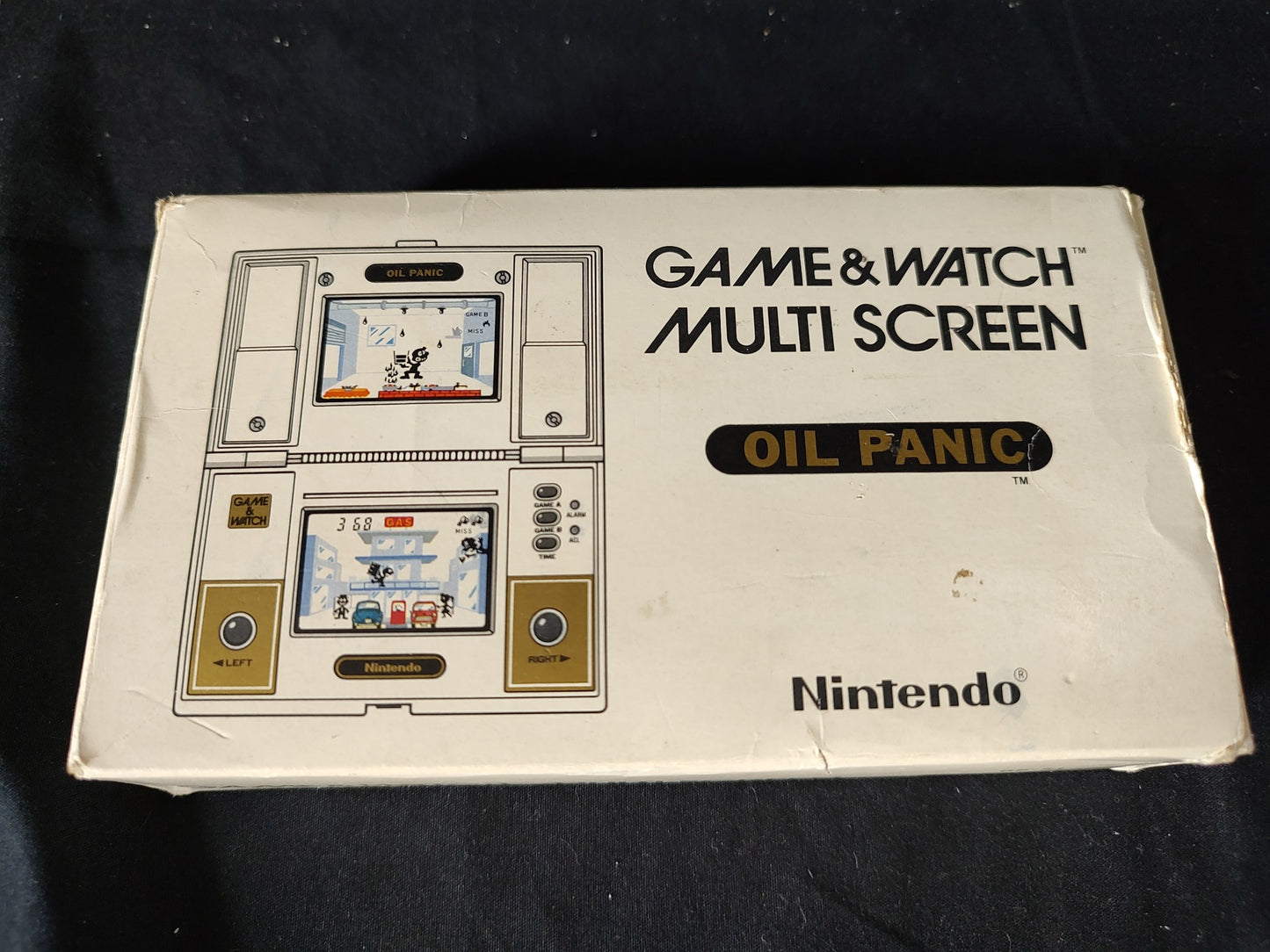 Defective Nintendo Game & Watch Oil Panic Multi Screen Japan Boxed/tested-g0921-